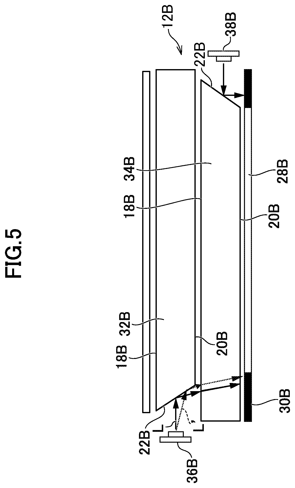 Patent US12339486 Figure 5 – Backlight and display device