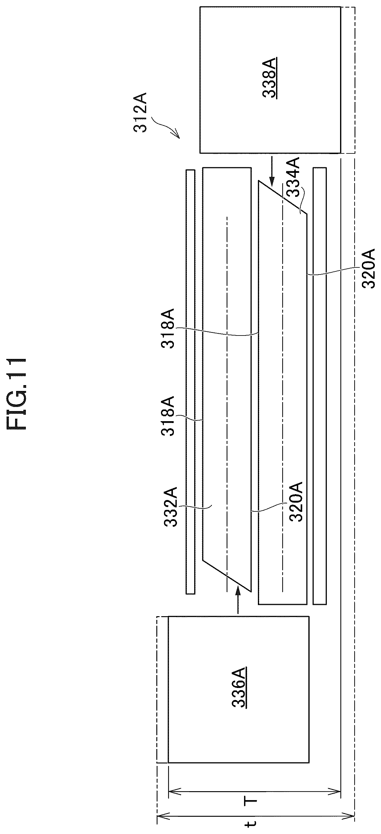 Patent US12339486 Figure 11 – Backlight and display device