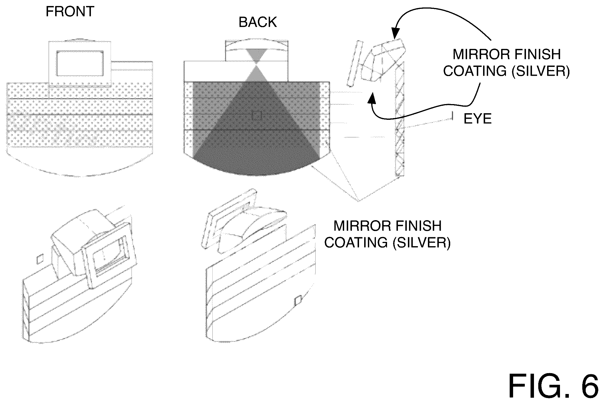 Patent US12339488 Figure 6 – Wide field of view (FOV) display system for augmented reality (AR) and smart glasses