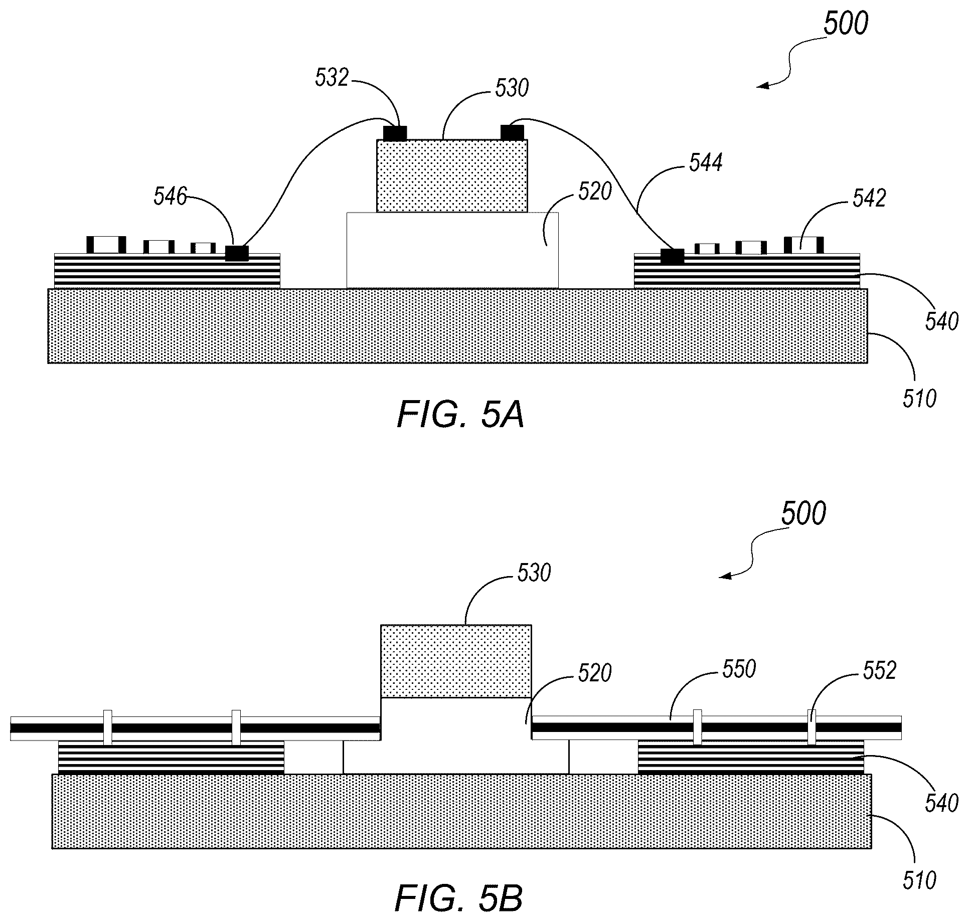 Patent US12339491 Figure 5 – Multi-chip photonic quantum computer assembly with optical backplane interposer