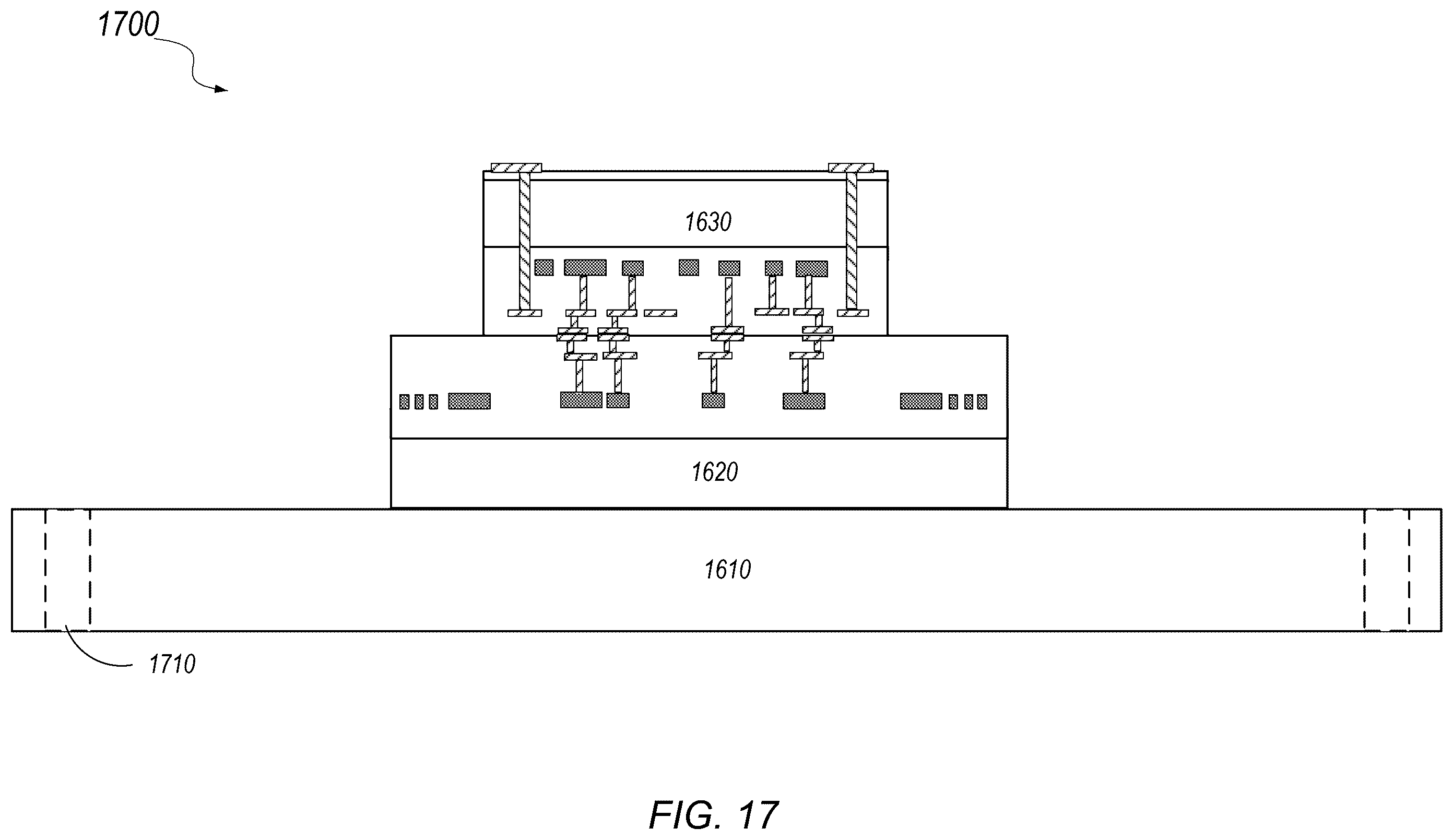 Patent US12339491 Figure 17 – Multi-chip photonic quantum computer assembly with optical backplane interposer