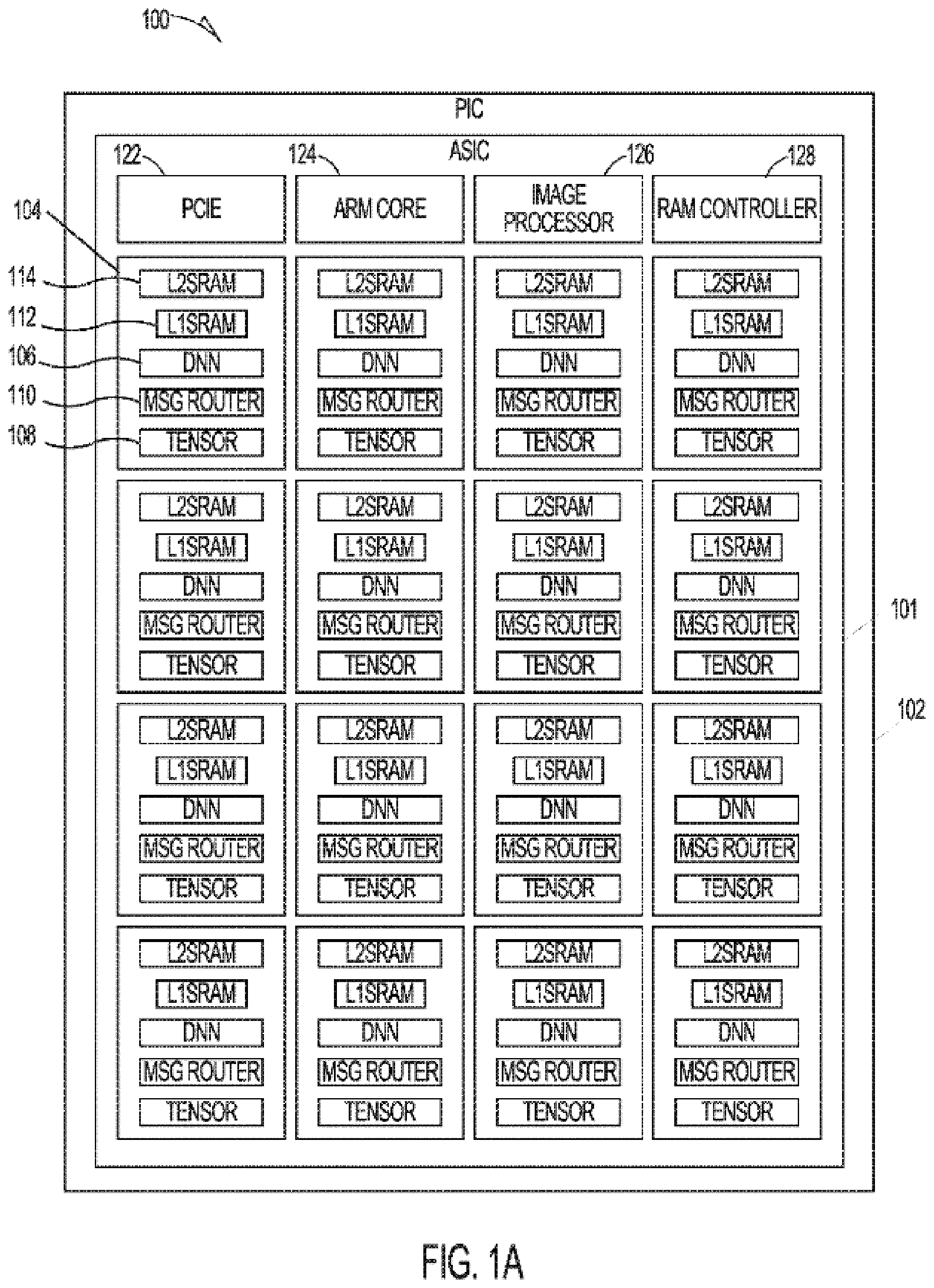 Patent US12339492 Figure 1 – Electro-photonic network for machine learning