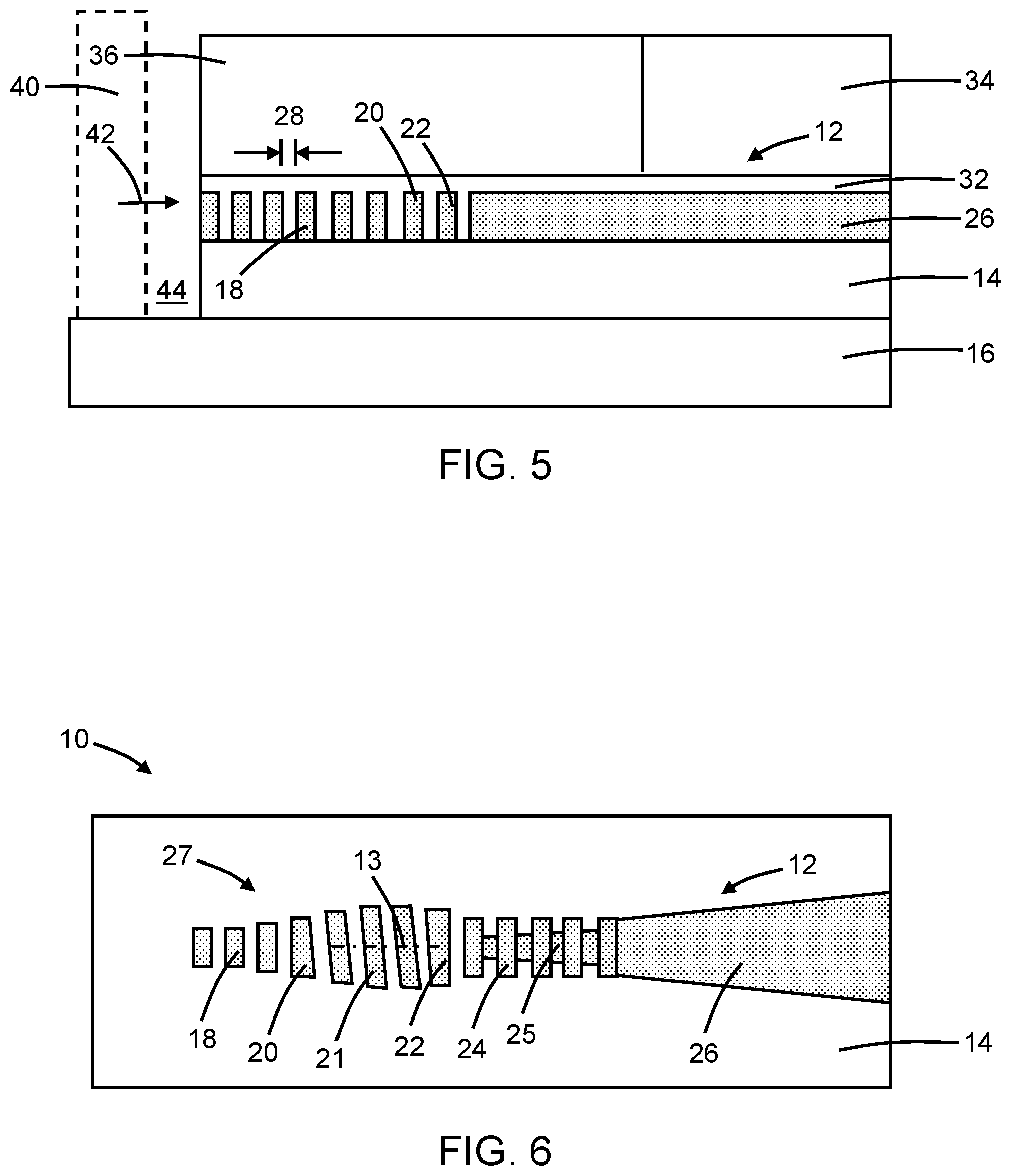 Patent US12339495 Figure 3 – Gratings with non-rectangular segments