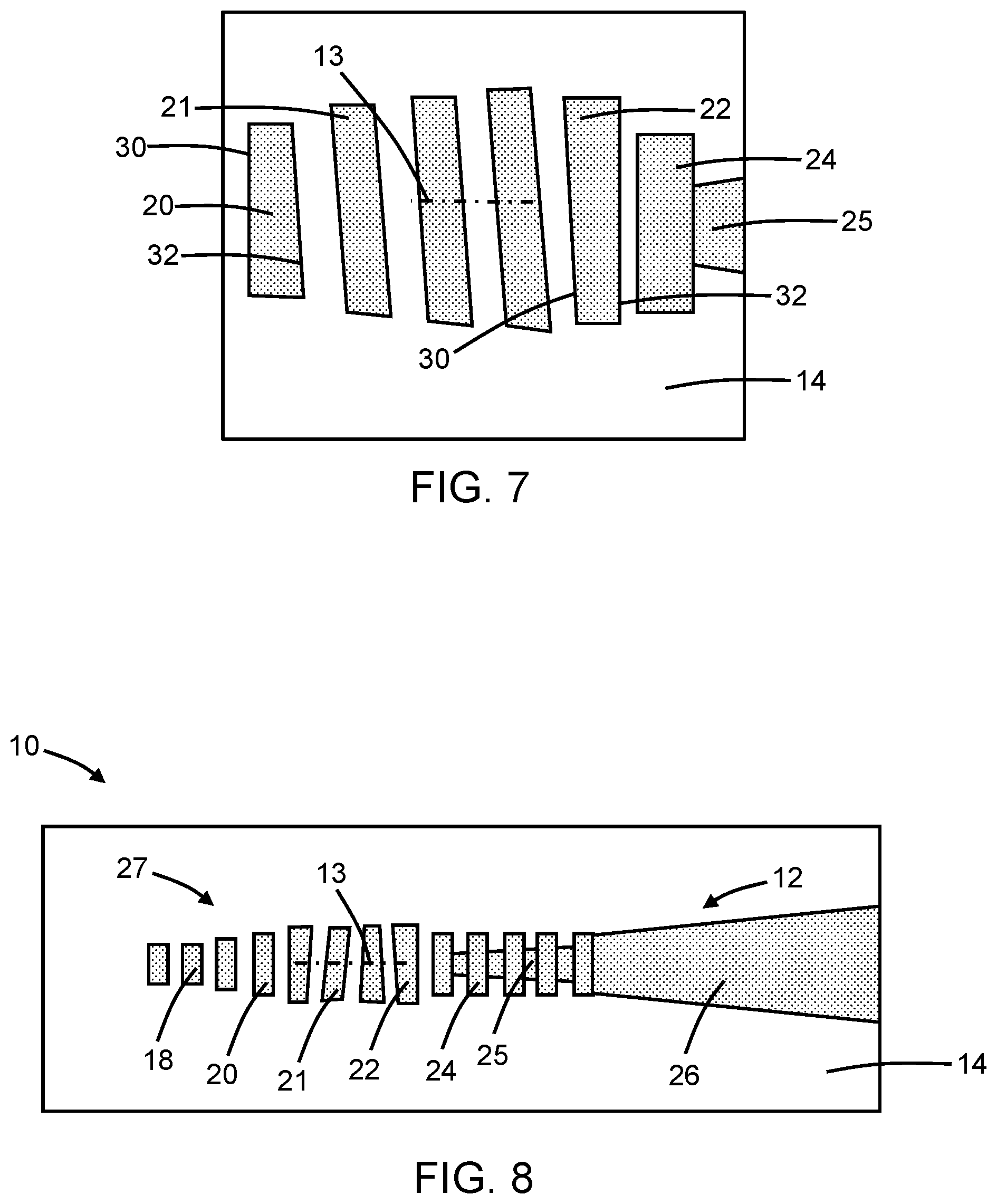 Patent US12339495 Figure 4 – Gratings with non-rectangular segments