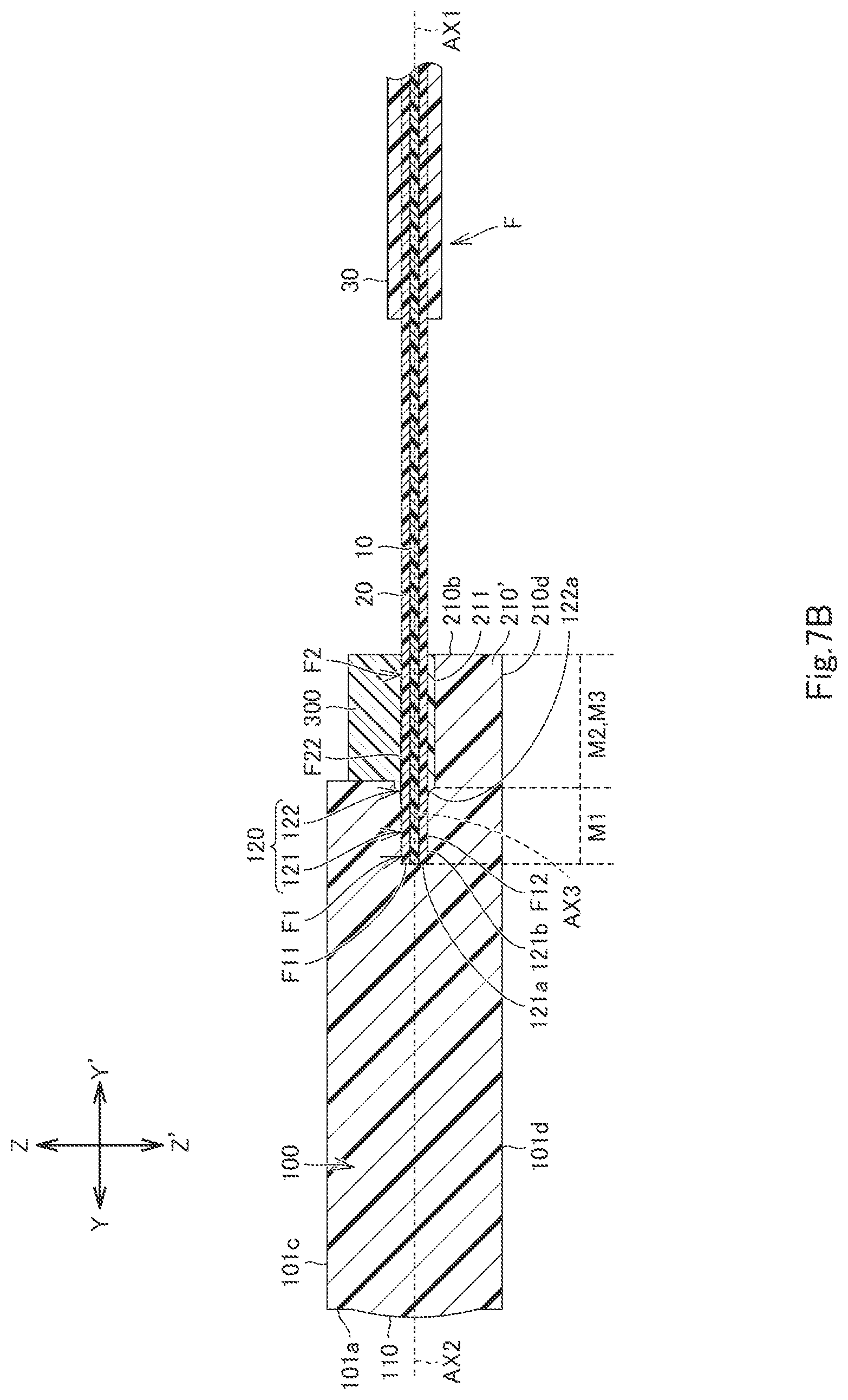 Patent US12339499 Figure 13 – Lens, lens and optical fiber assembly, and optical communication system