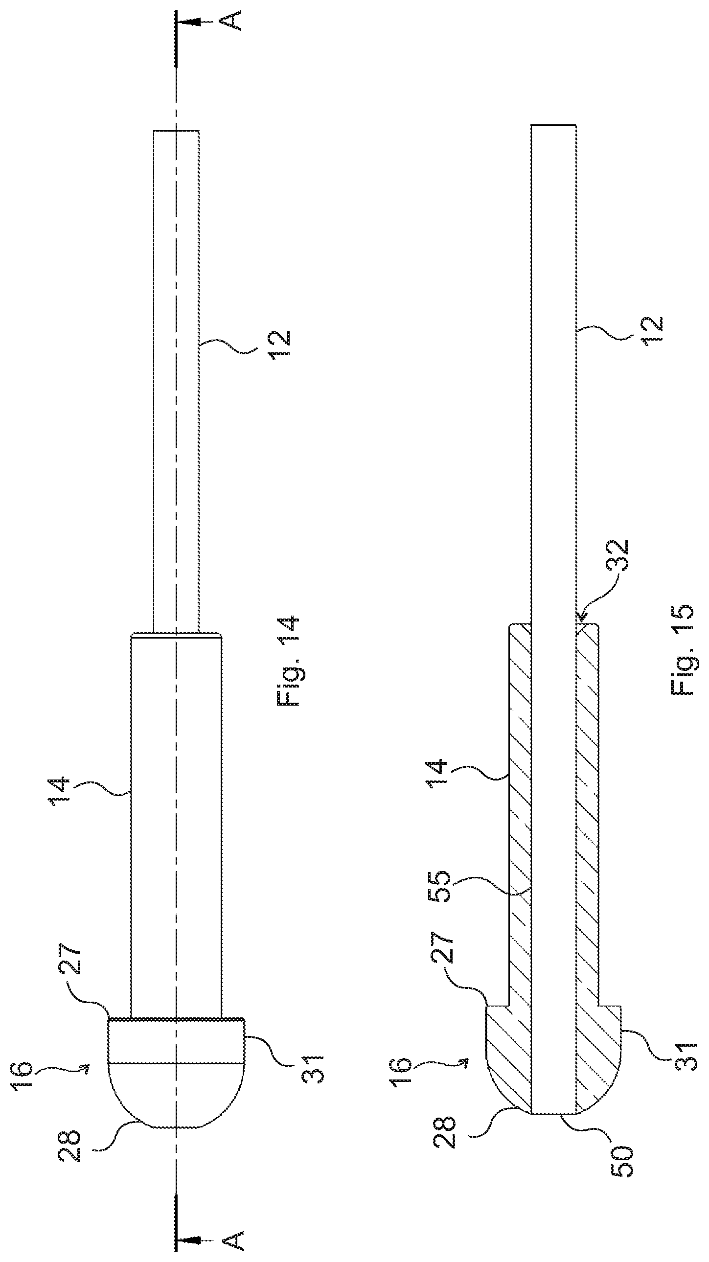 Patent US12339500 Figure 11 – Connector structure for connecting optical conduits, crimping device and push-out device therefor, and light blocking element for a connector part