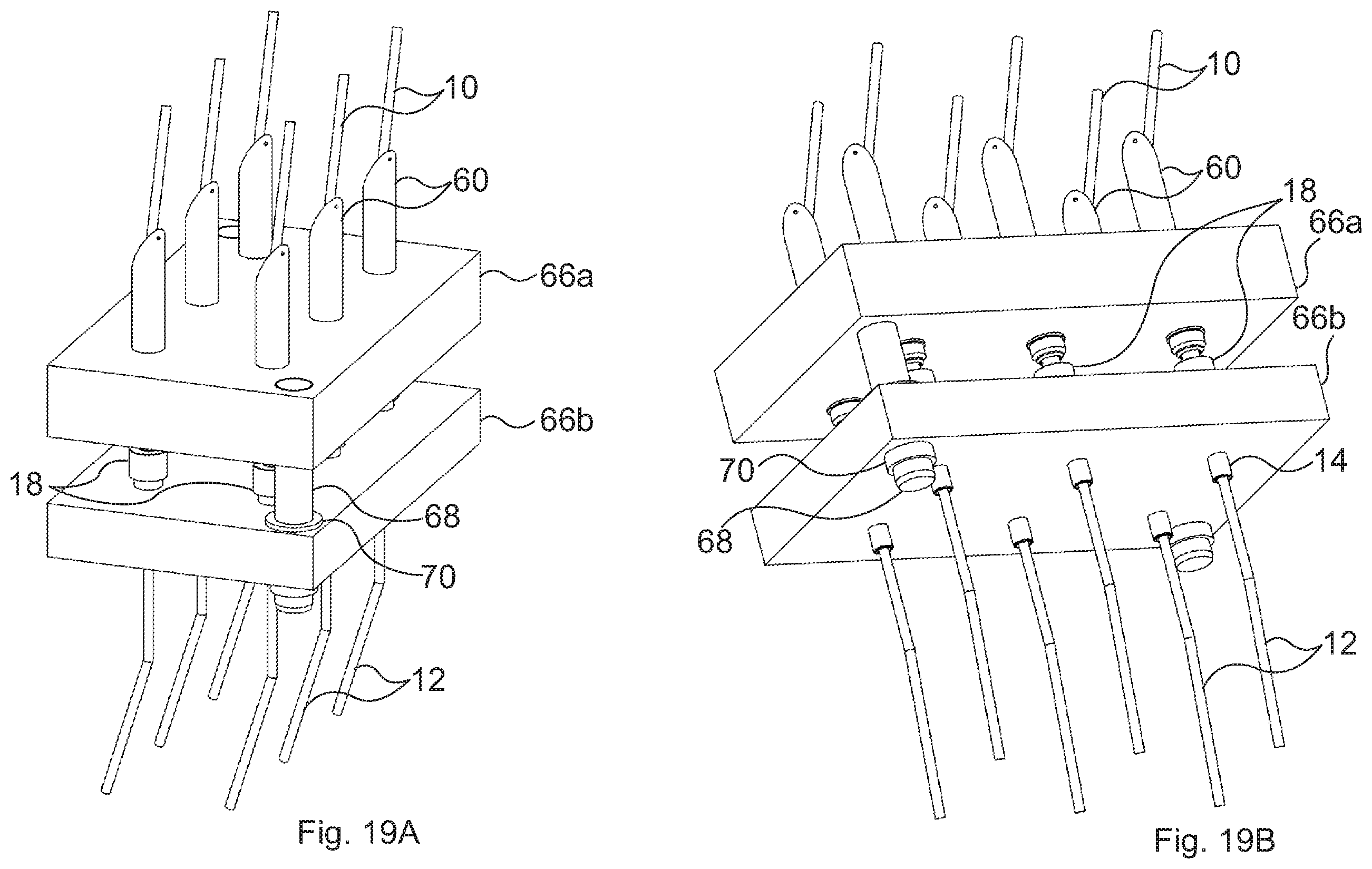 Patent US12339500 Figure 17 – Connector structure for connecting optical conduits, crimping device and push-out device therefor, and light blocking element for a connector part