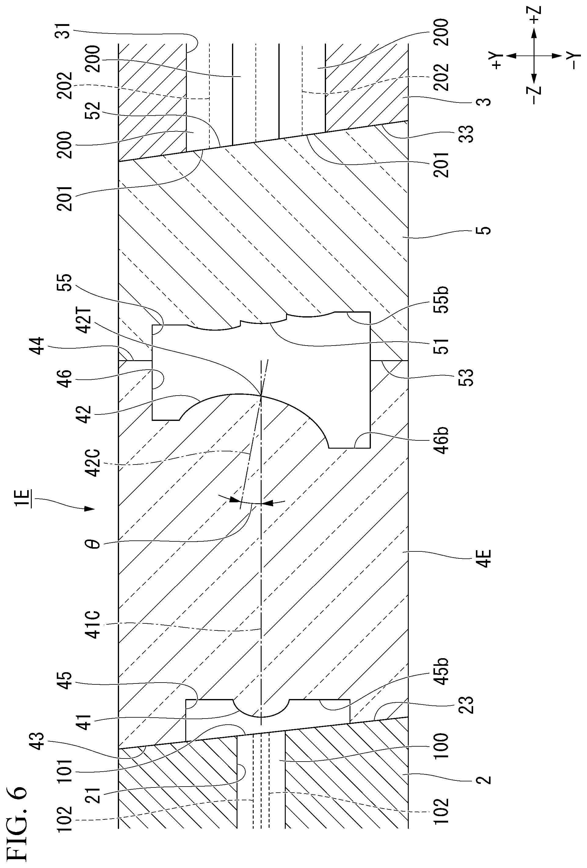 Patent US12339501 Figure 6 – Optical connection component and connector assembly