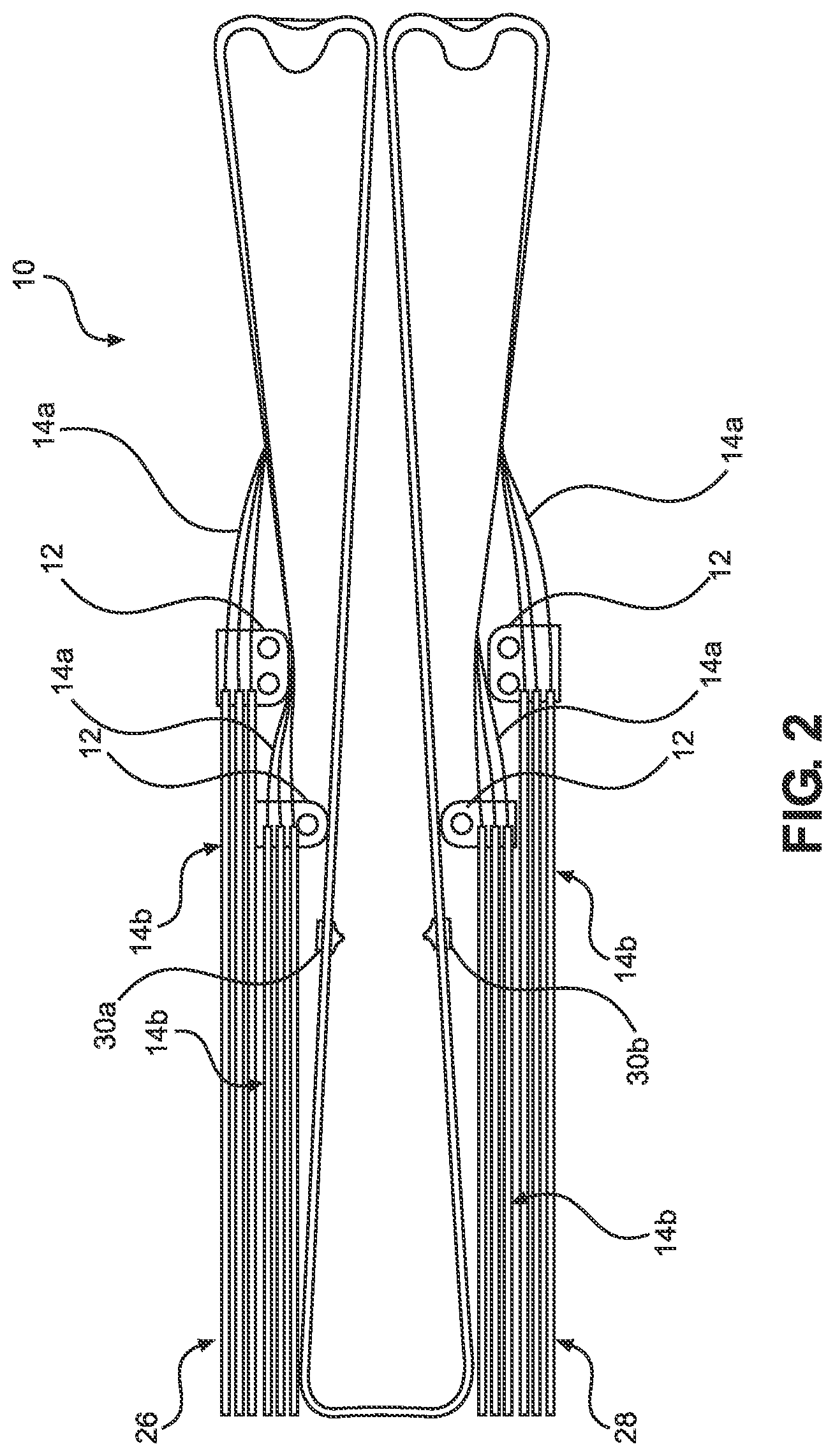 Patent US12339511 Figure 2 – Fiber optic cable management systems and methods