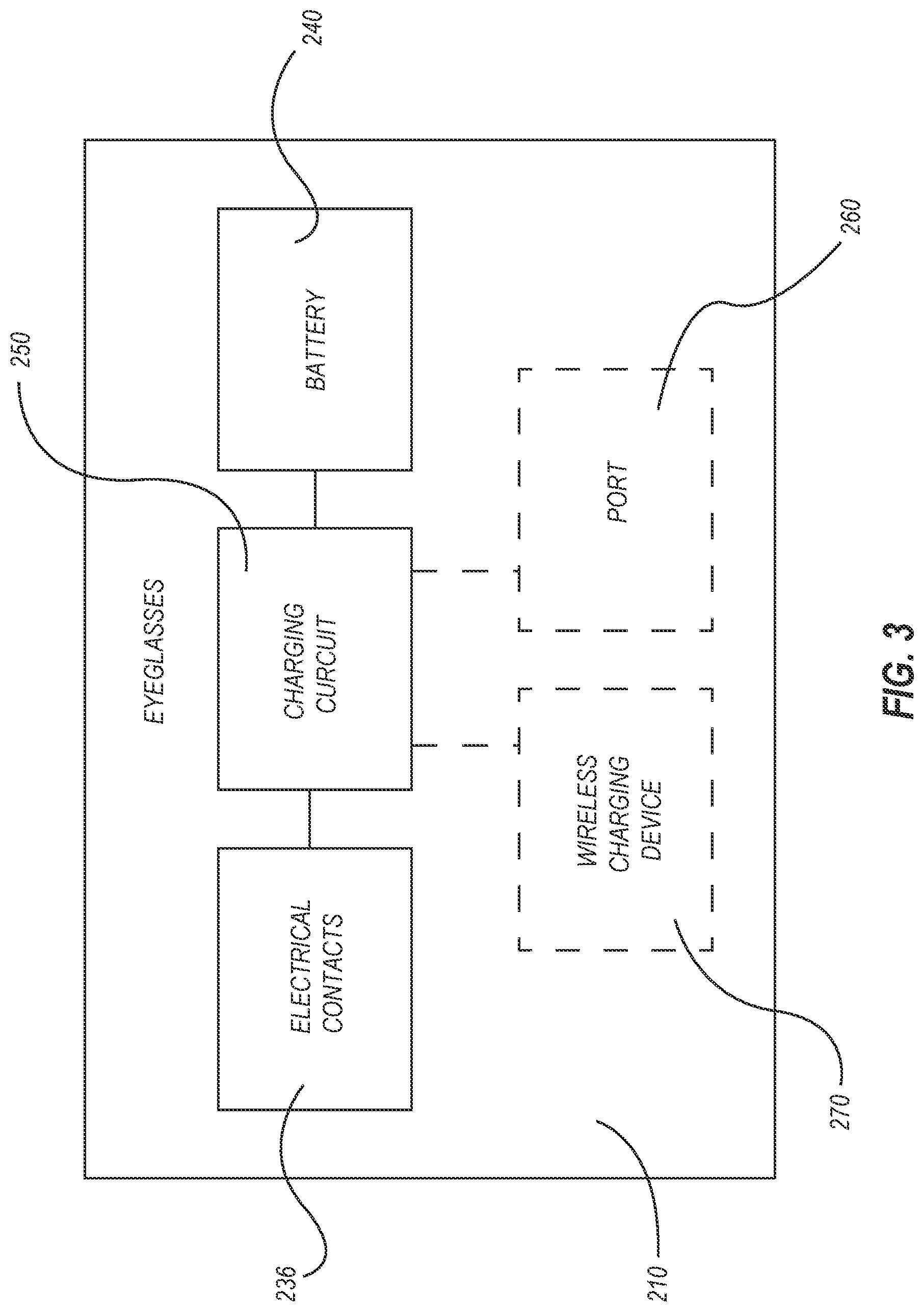Patent US12339521 Figure 4 – Eyeglasses with associated true wireless earbuds