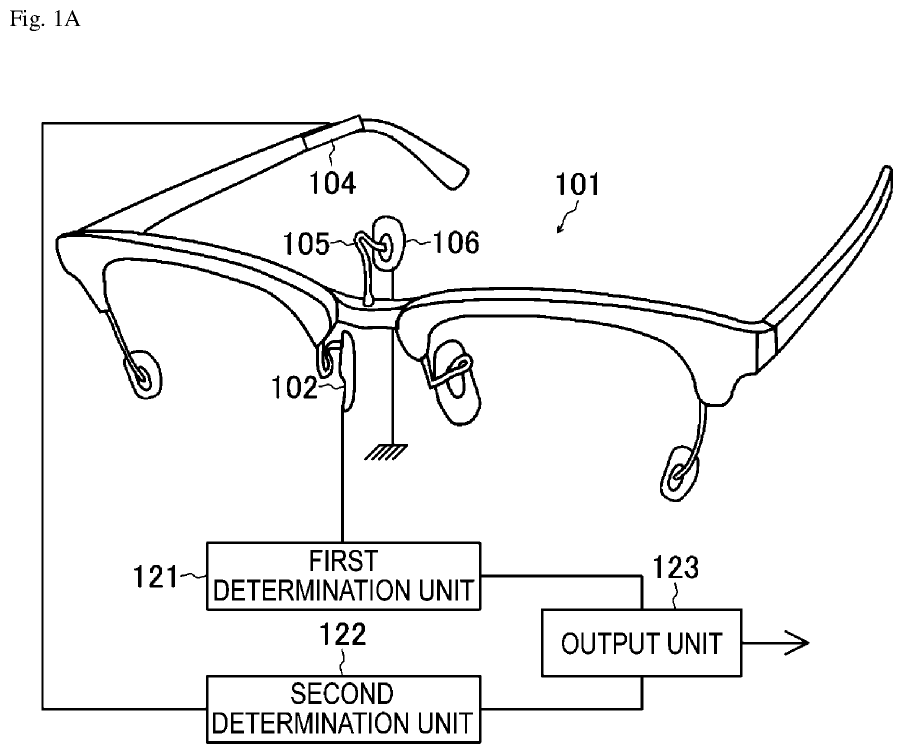 Patent US12339522 Figure 1 – Information input device