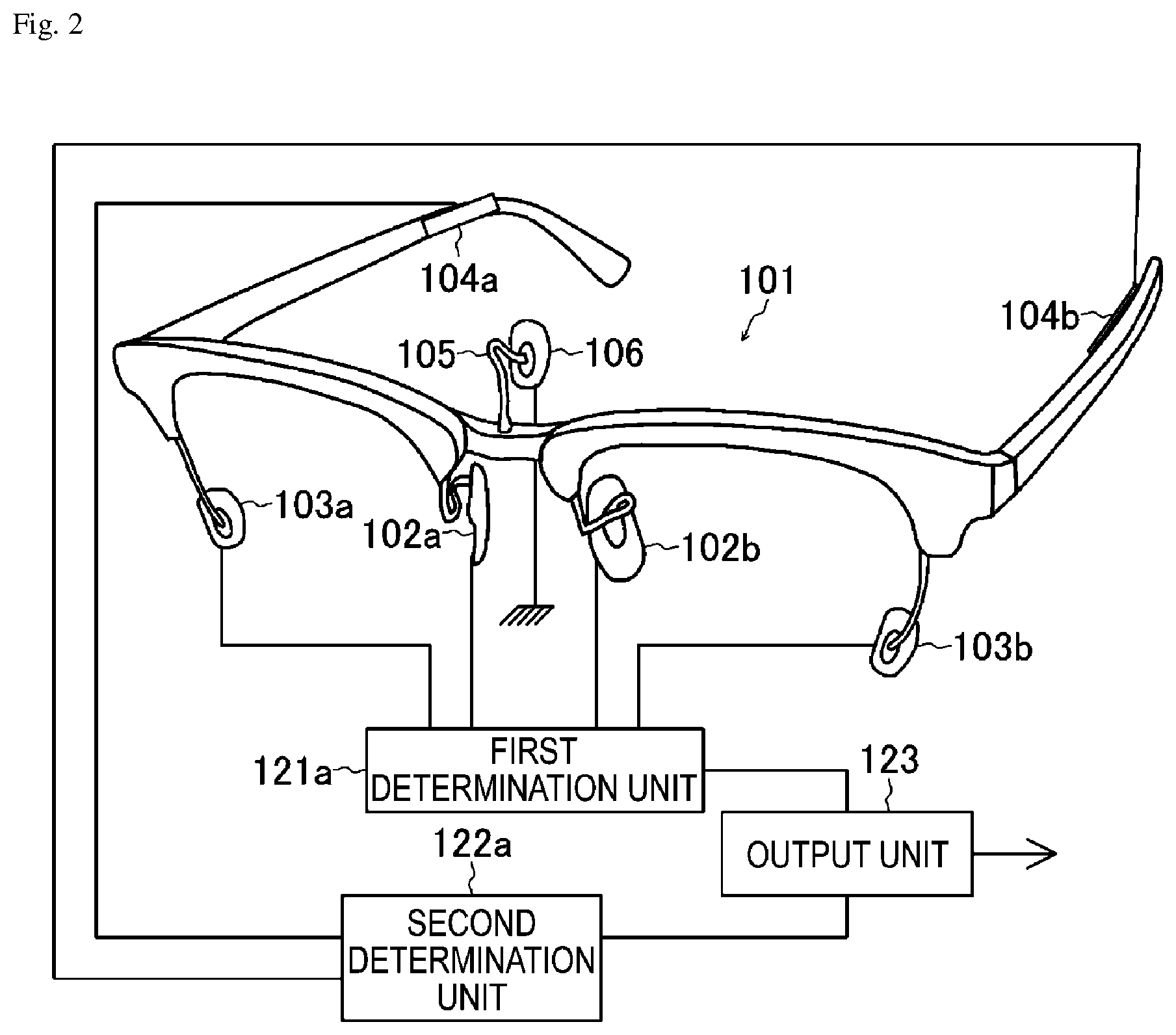 Patent US12339522 Figure 3 – Information input device