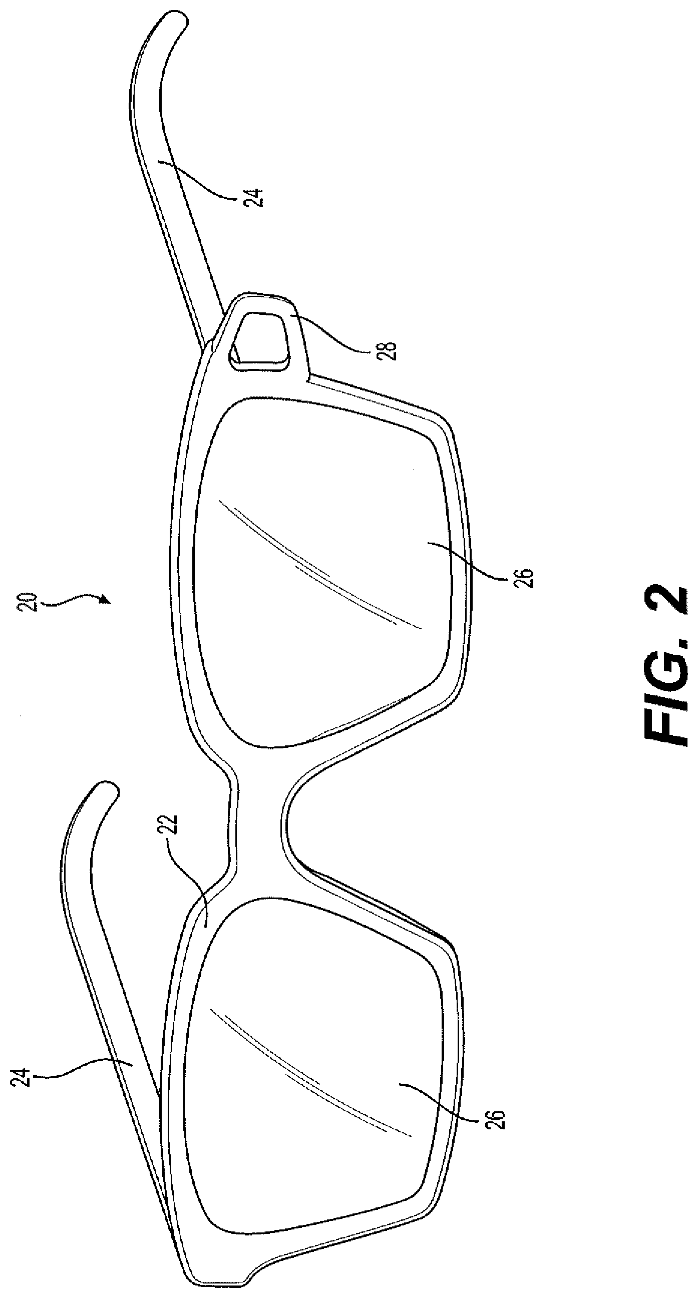 Patent US12339523 Figure 2 – Eyewear with water proof parts and anti-fog lenses