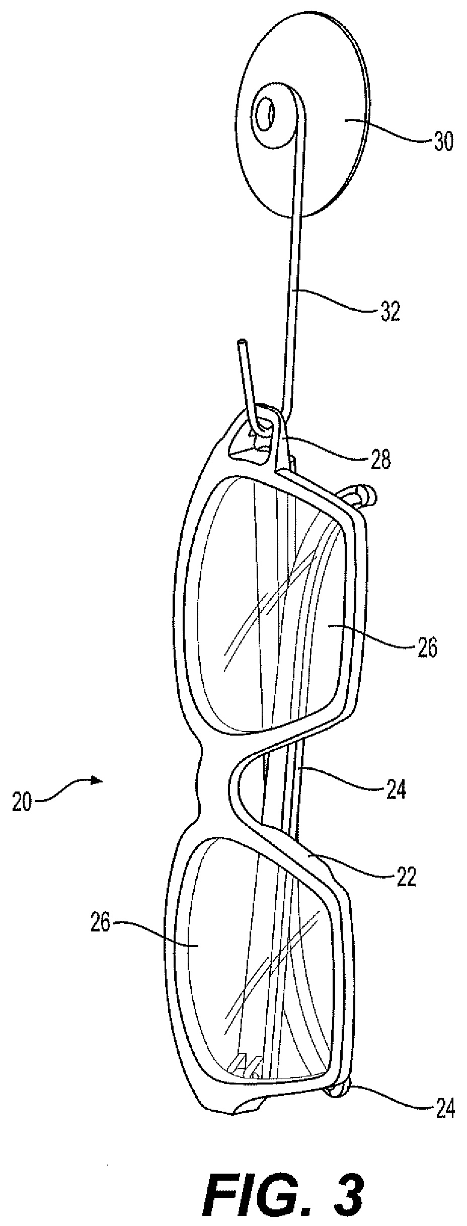 Patent US12339523 Figure 3 – Eyewear with water proof parts and anti-fog lenses