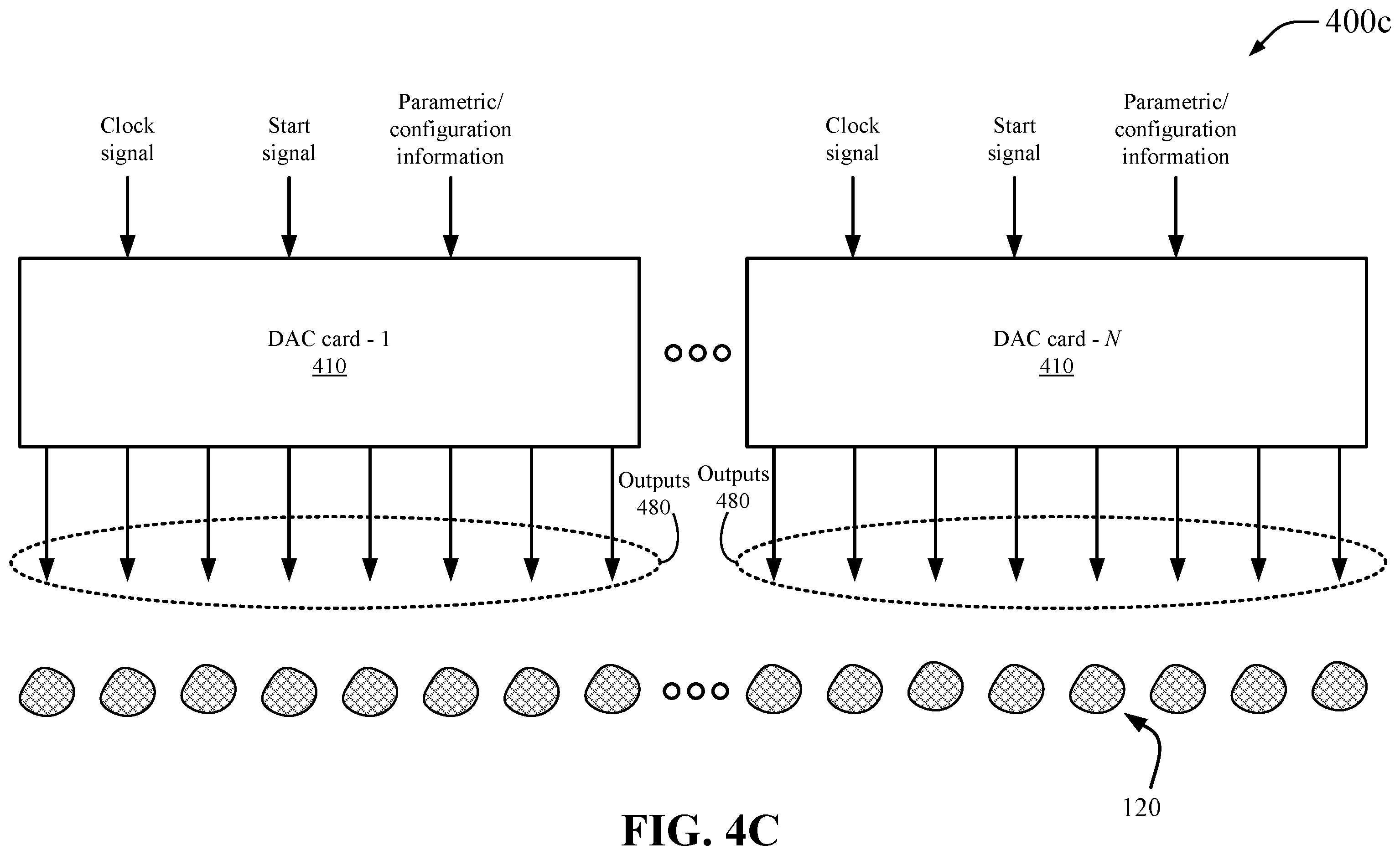 Patent US12339530 Figure 8 – Scalable and programmable coherent waveform generators