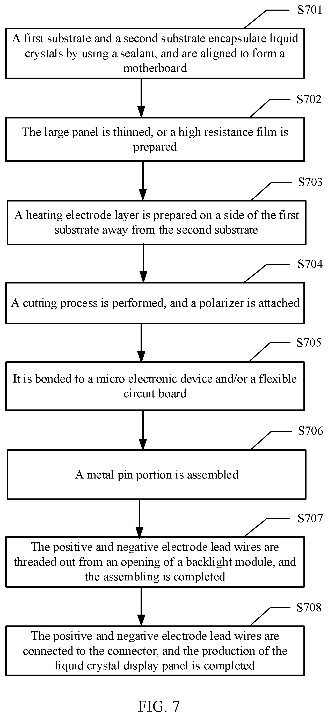 Patent US12339531 Figure 8 – Liquid crystal display panel and liquid crystal display device