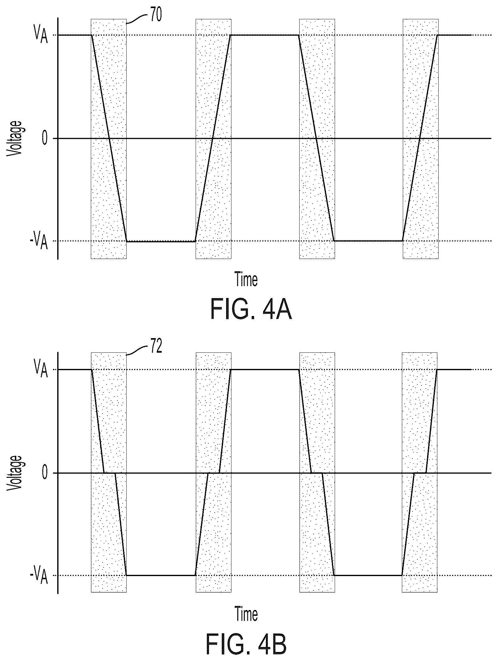 Patent US12339532 Figure 4 – Staggered driving electrical control of a plurality of electrically controllable privacy glazing structures