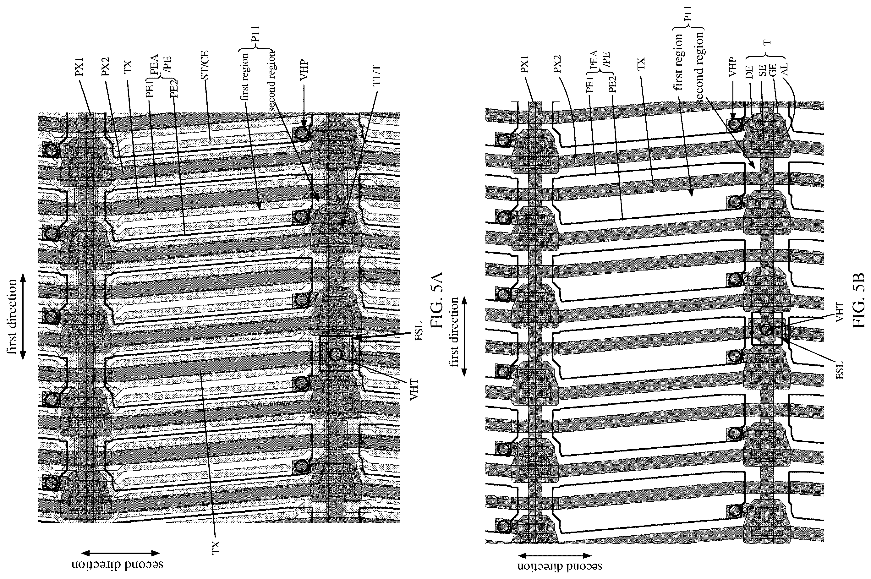 Patent US12339549 Figure 6 – Array substrate and touch display device