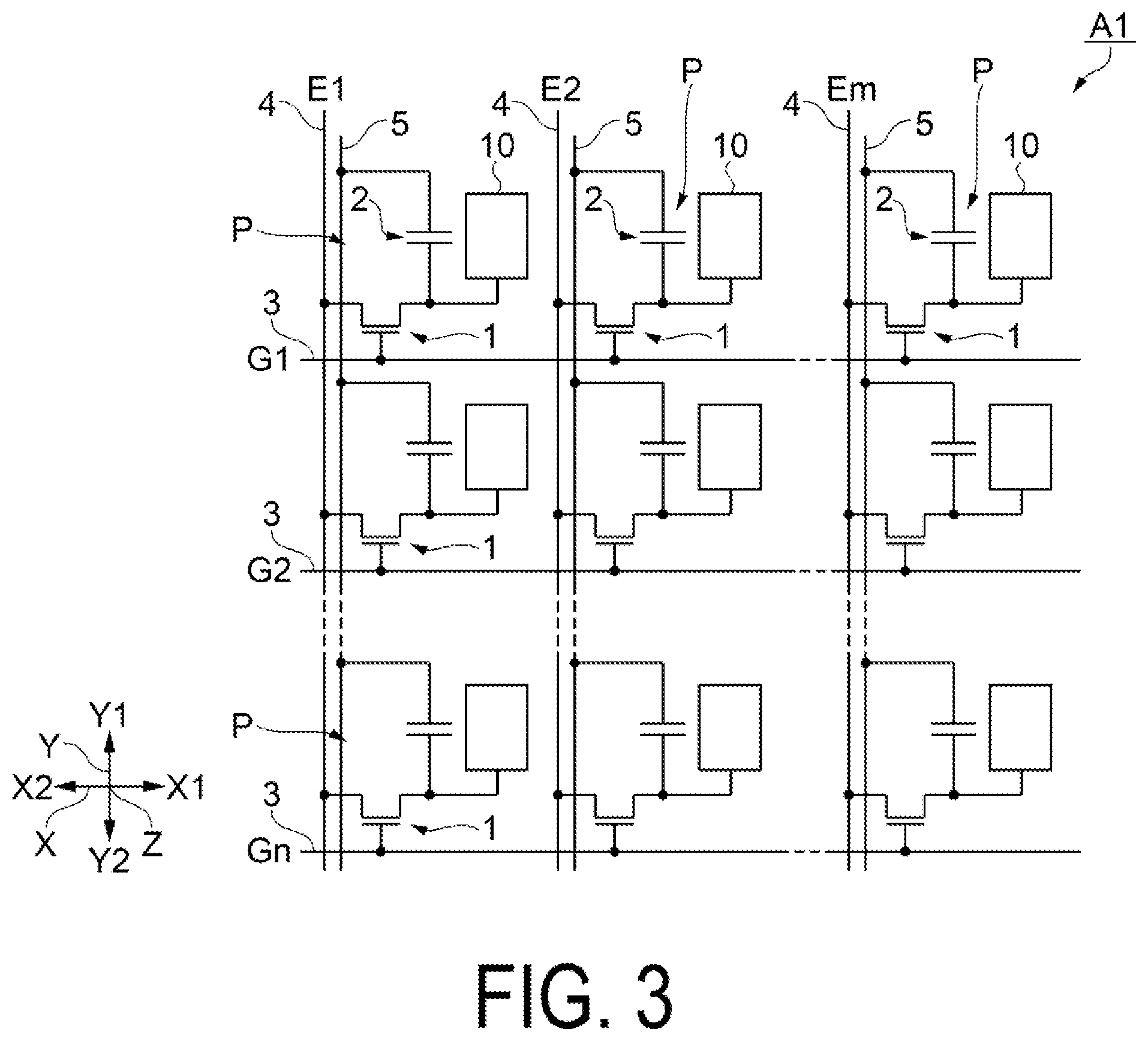 Patent US12339551 Figure 3 – Electro-optical device and electronic apparatus