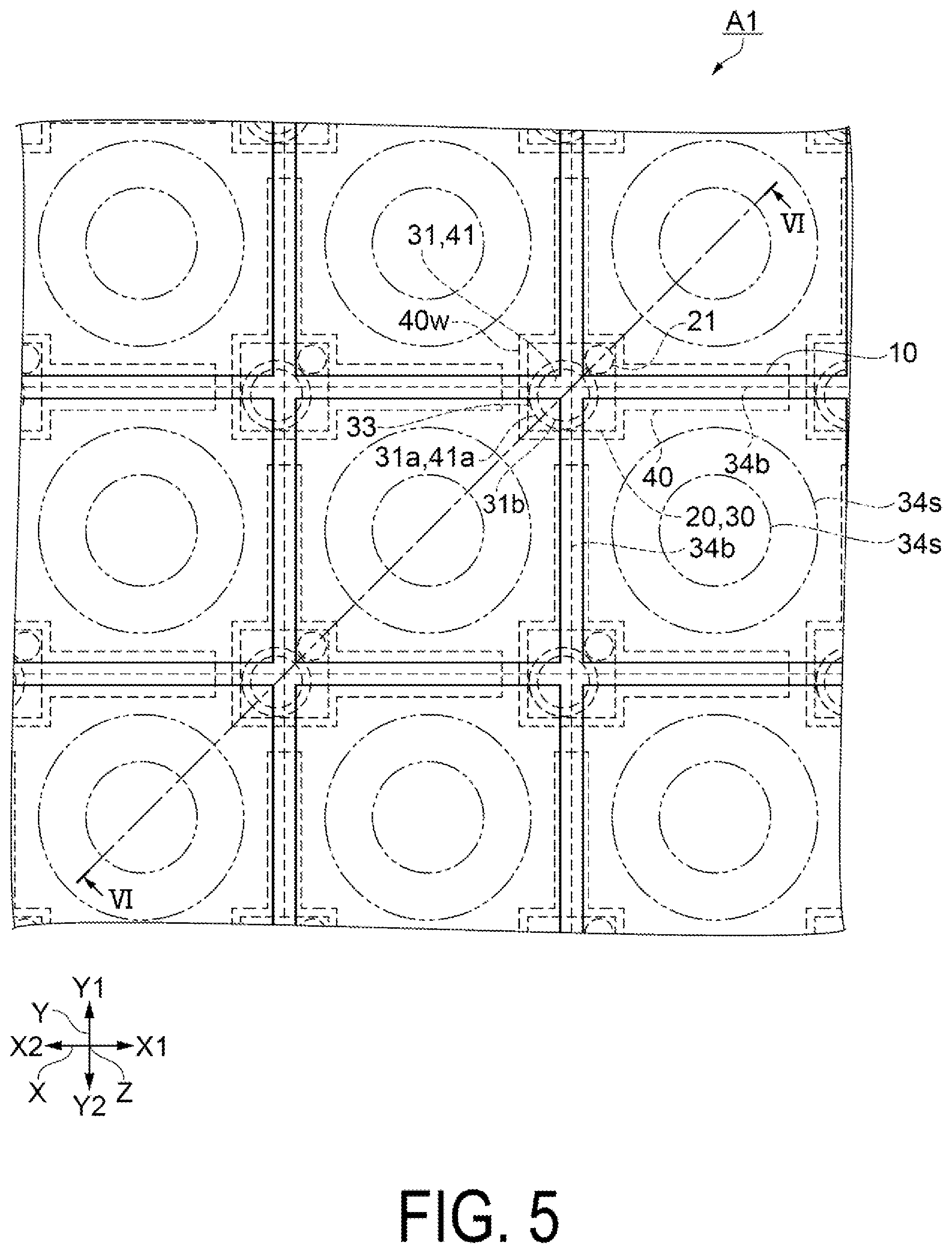 Patent US12339551 Figure 5 – Electro-optical device and electronic apparatus