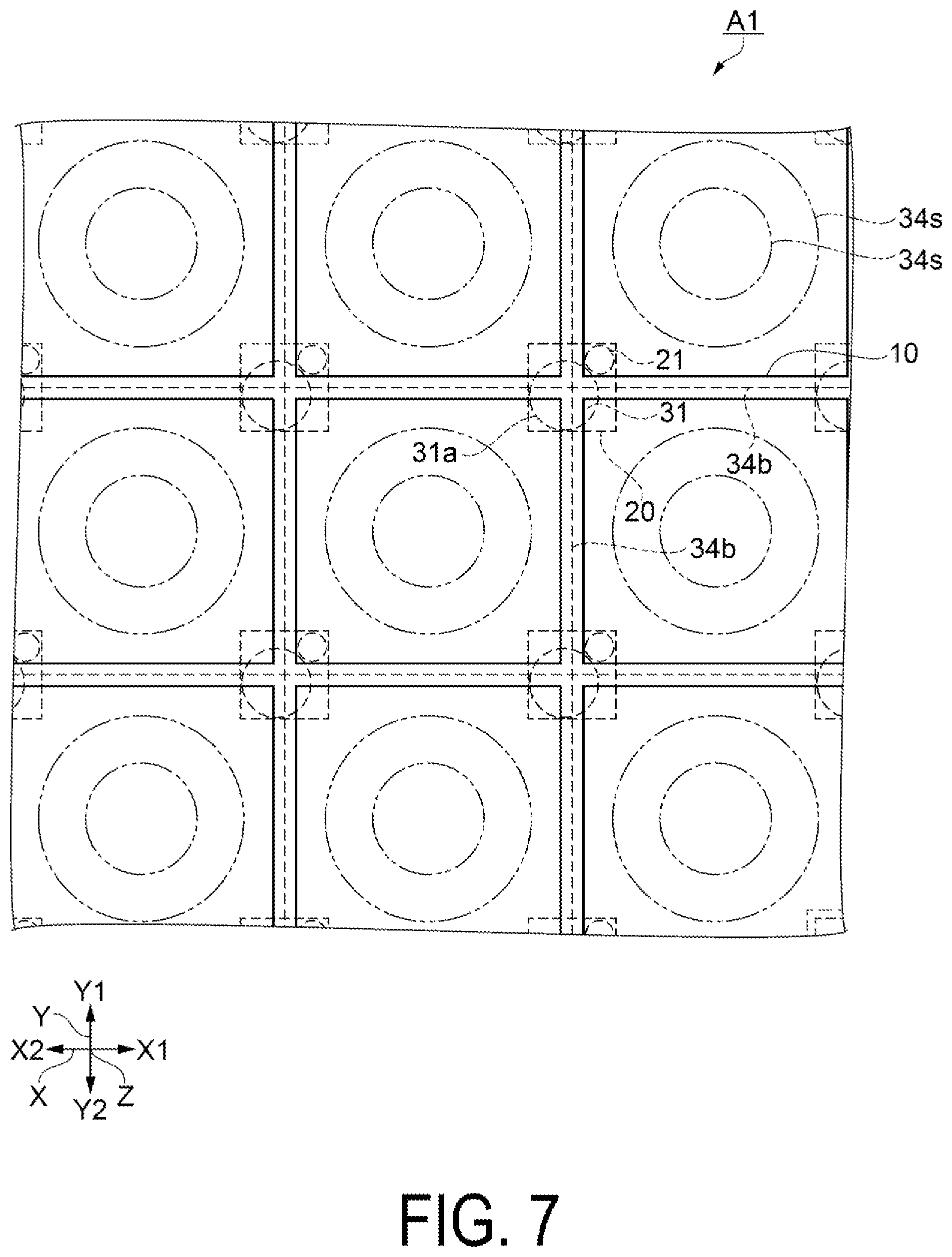 Patent US12339551 Figure 7 – Electro-optical device and electronic apparatus