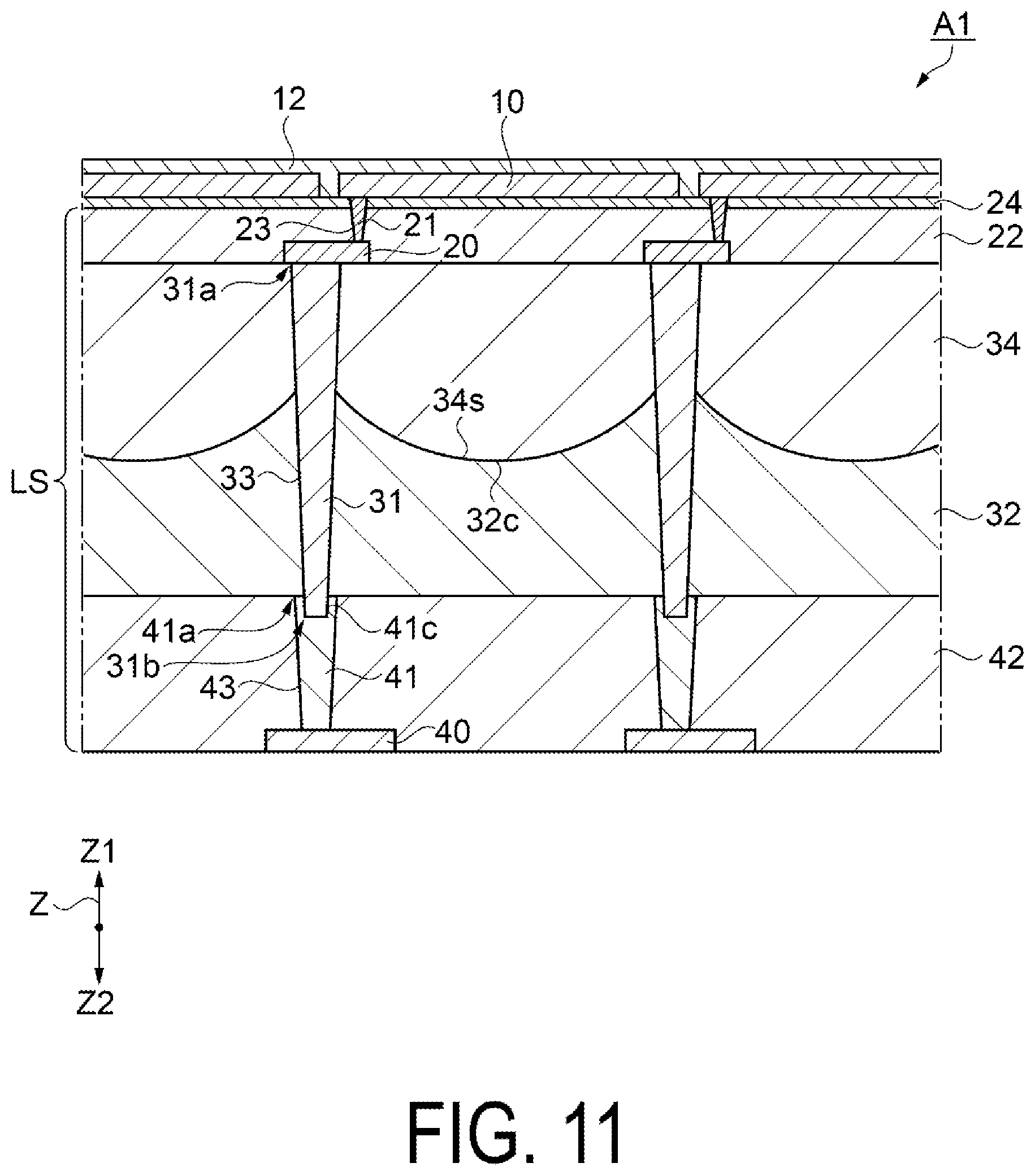 Patent US12339551 Figure 11 – Electro-optical device and electronic apparatus