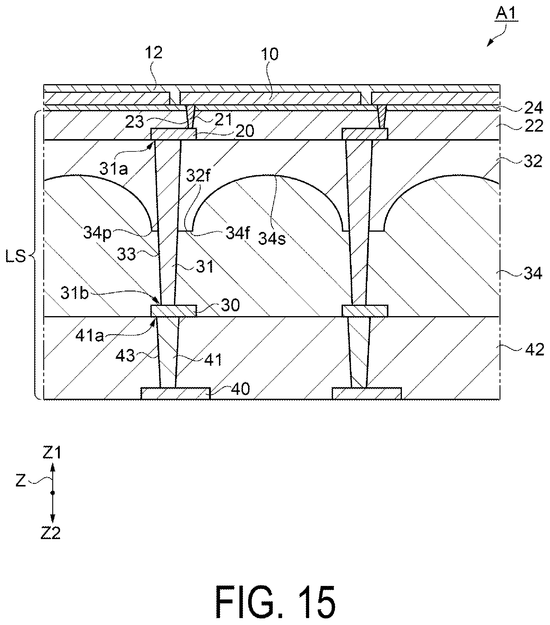 Patent US12339551 Figure 15 – Electro-optical device and electronic apparatus