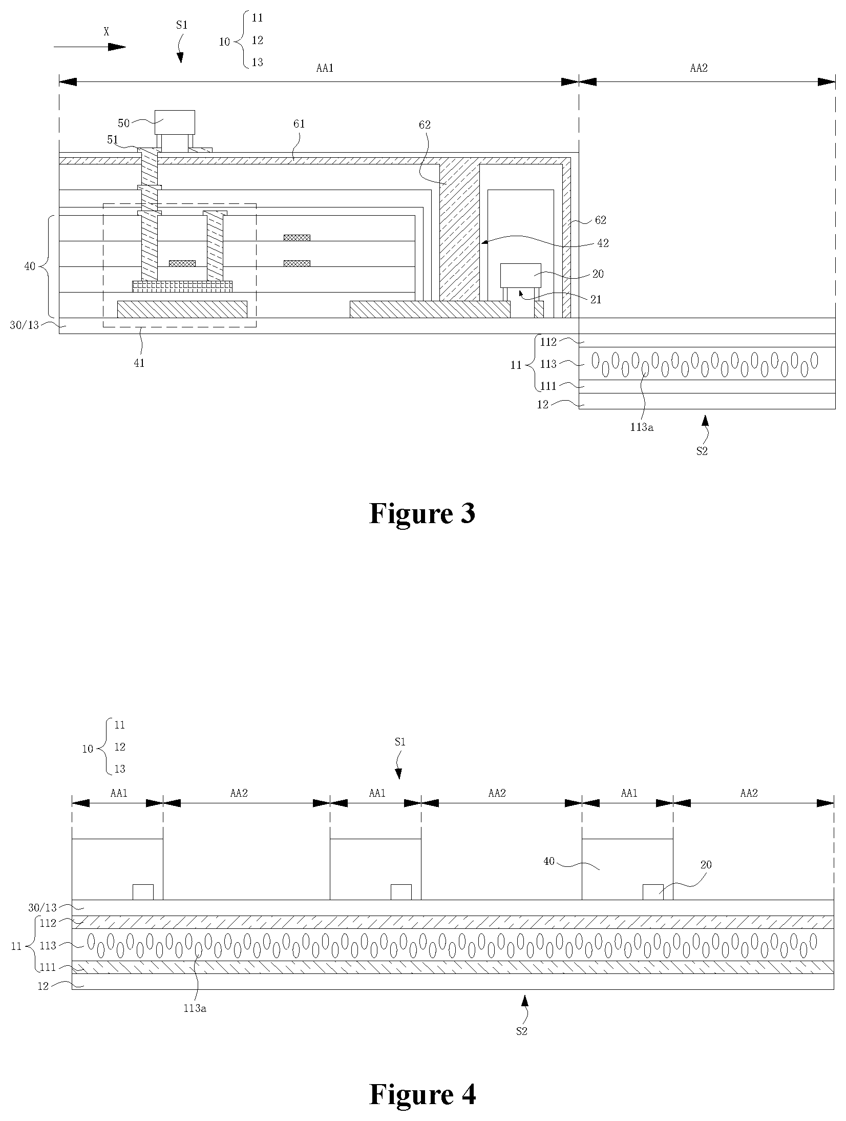 Patent US12339552 Figure 2 – Display panel and display device