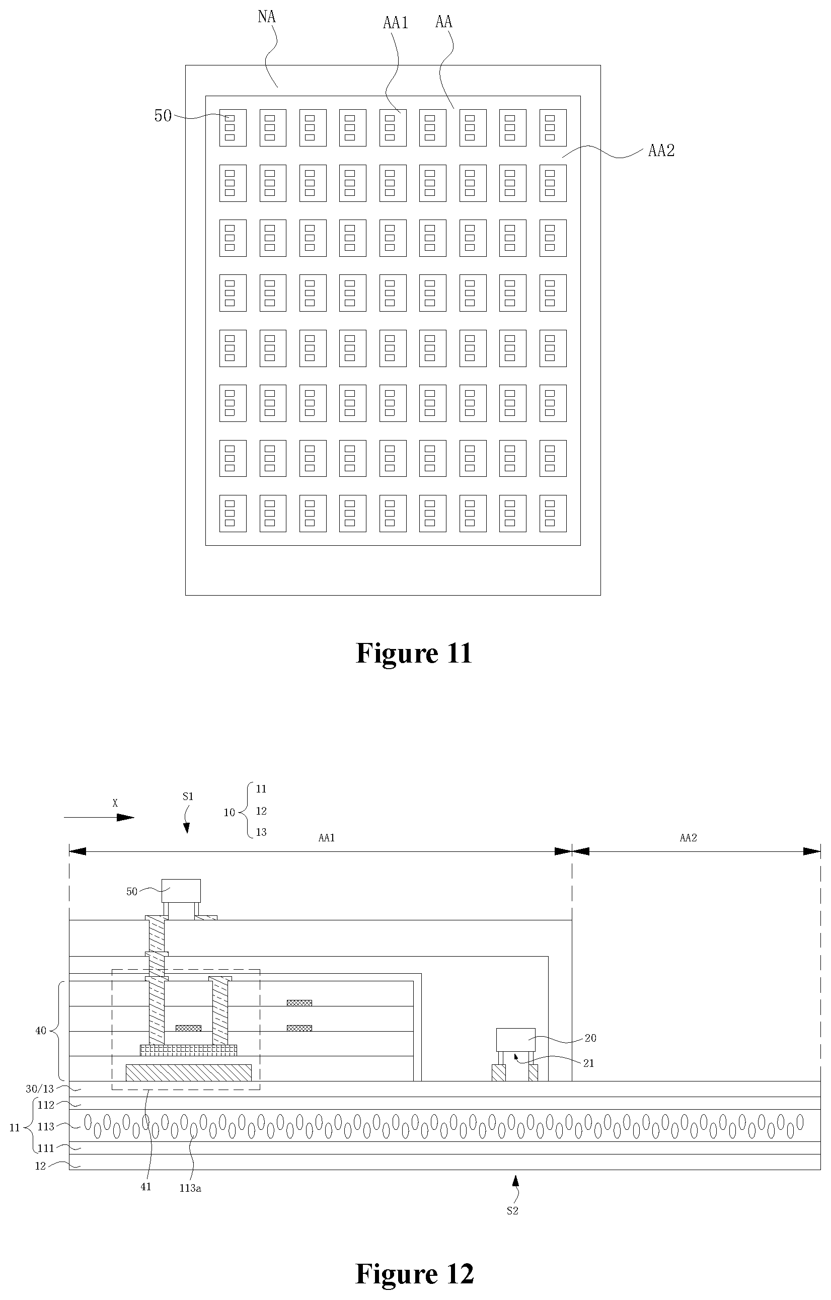 Patent US12339552 Figure 6 – Display panel and display device