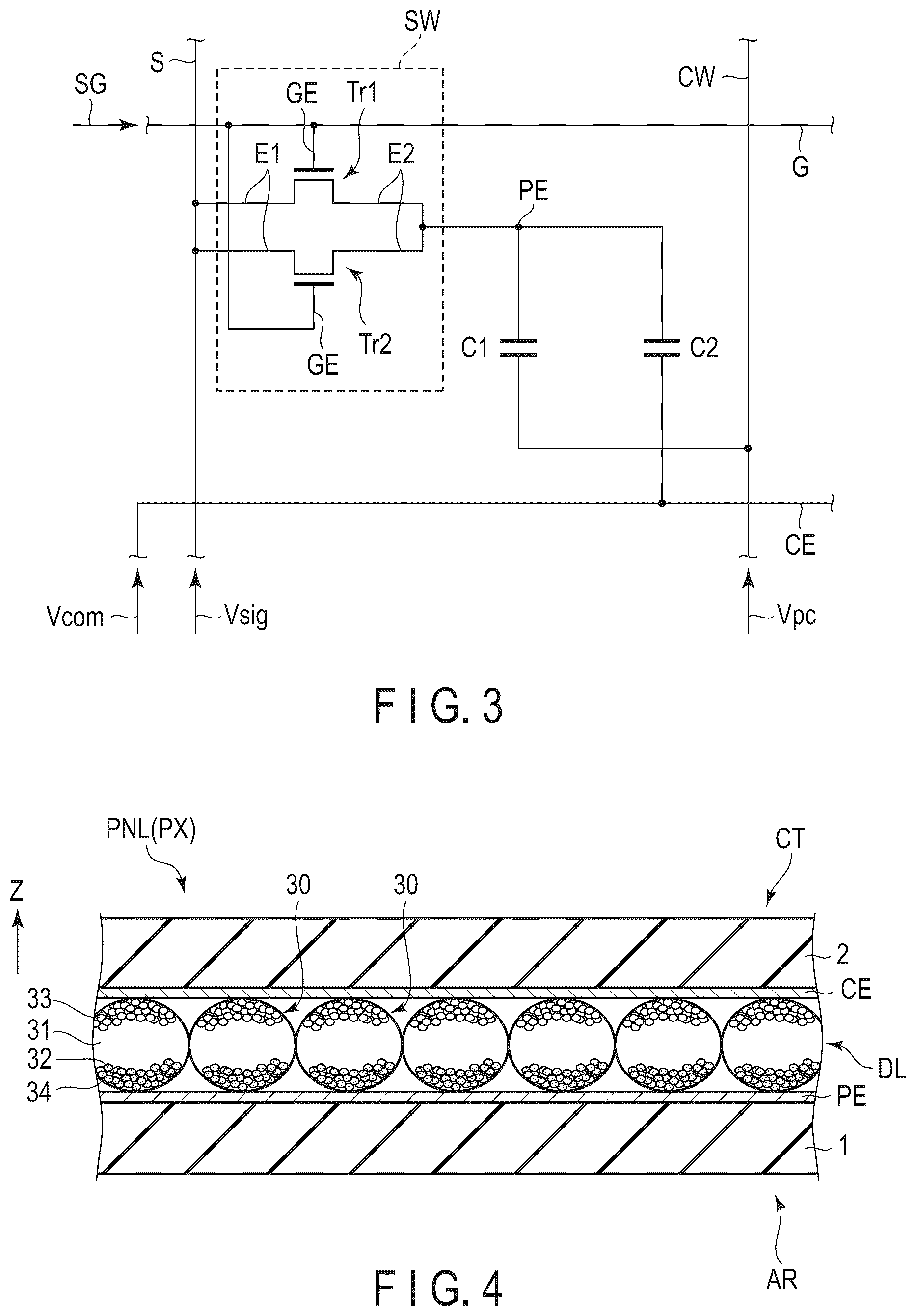 Patent US12339558 Figure 3 – Array substrate and display device