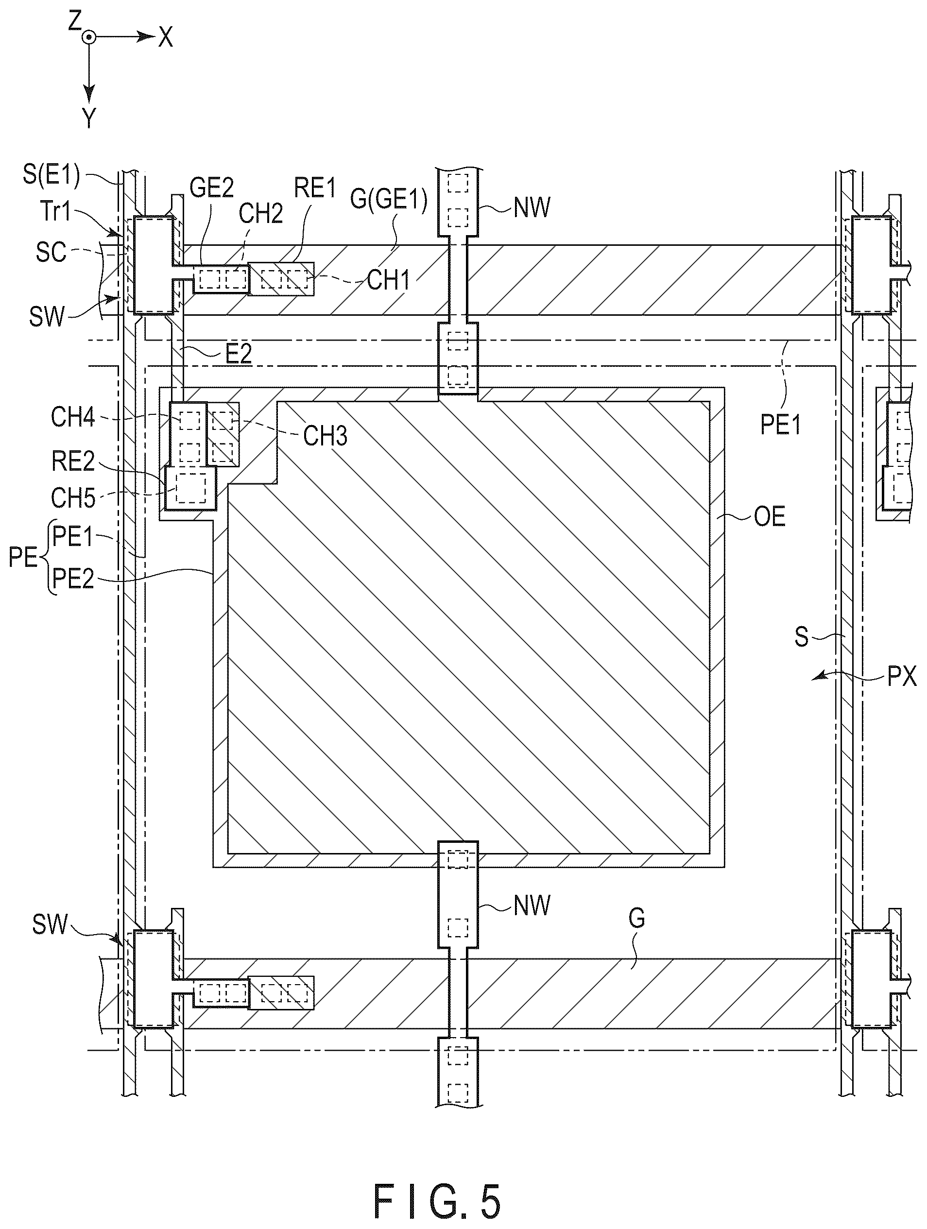 Patent US12339558 Figure 4 – Array substrate and display device