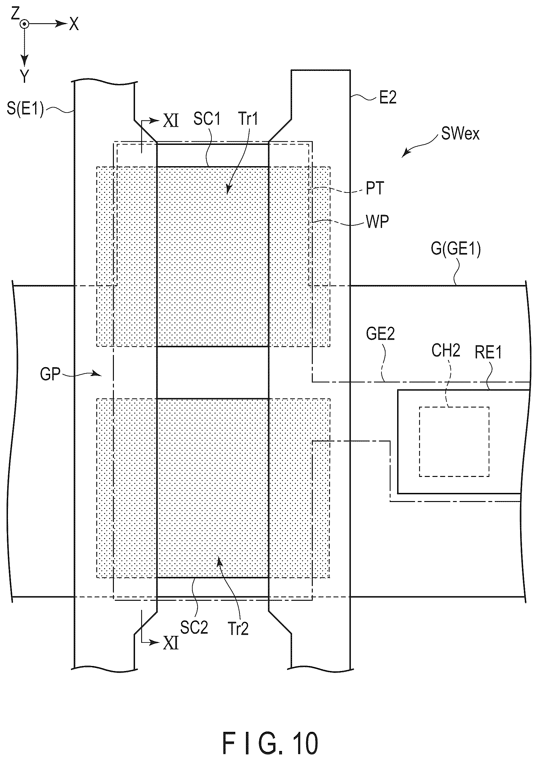 Patent US12339558 Figure 8 – Array substrate and display device