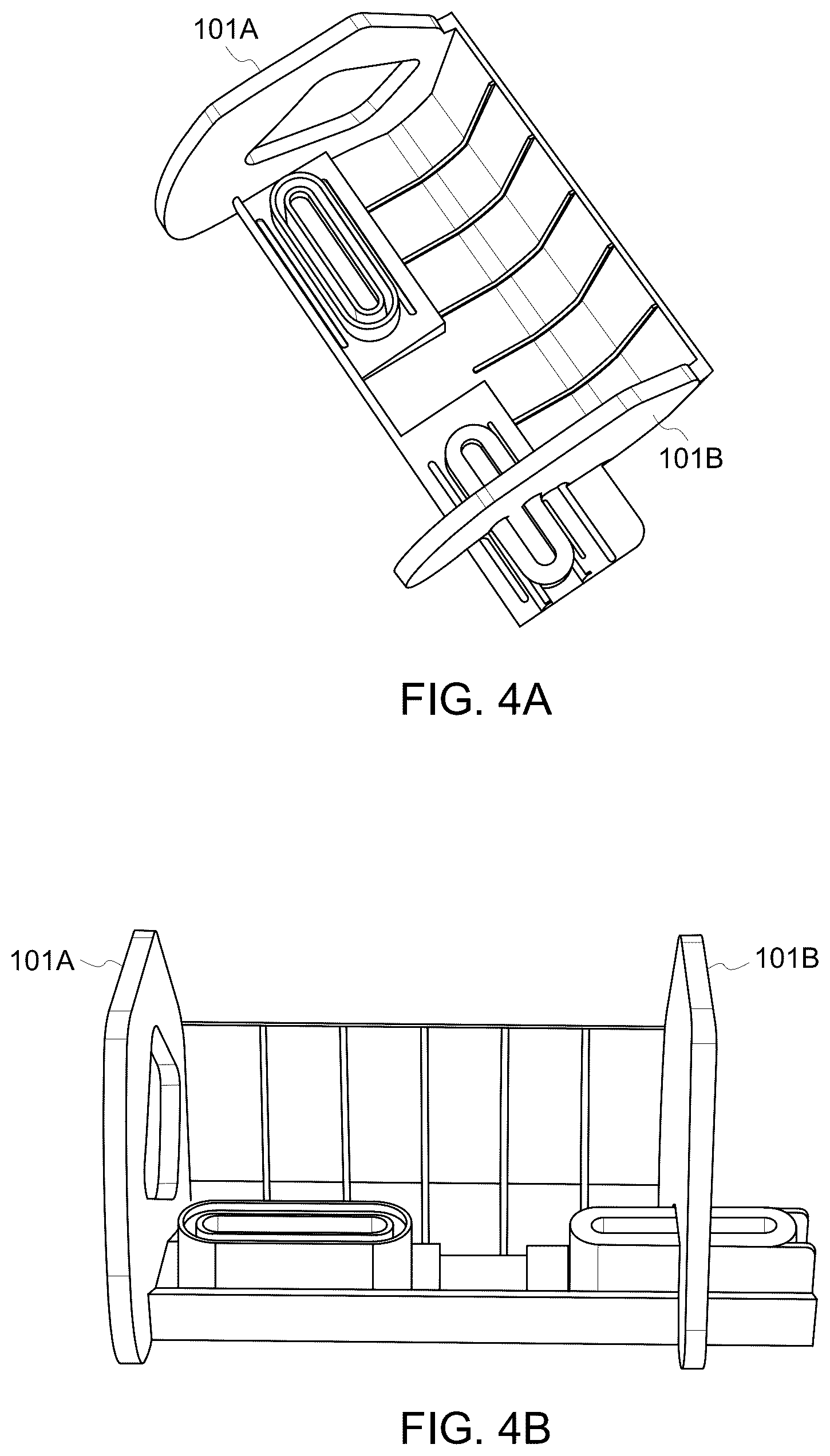 Patent US12339571 Figure 4 – Headrest projector mount and content delivery system