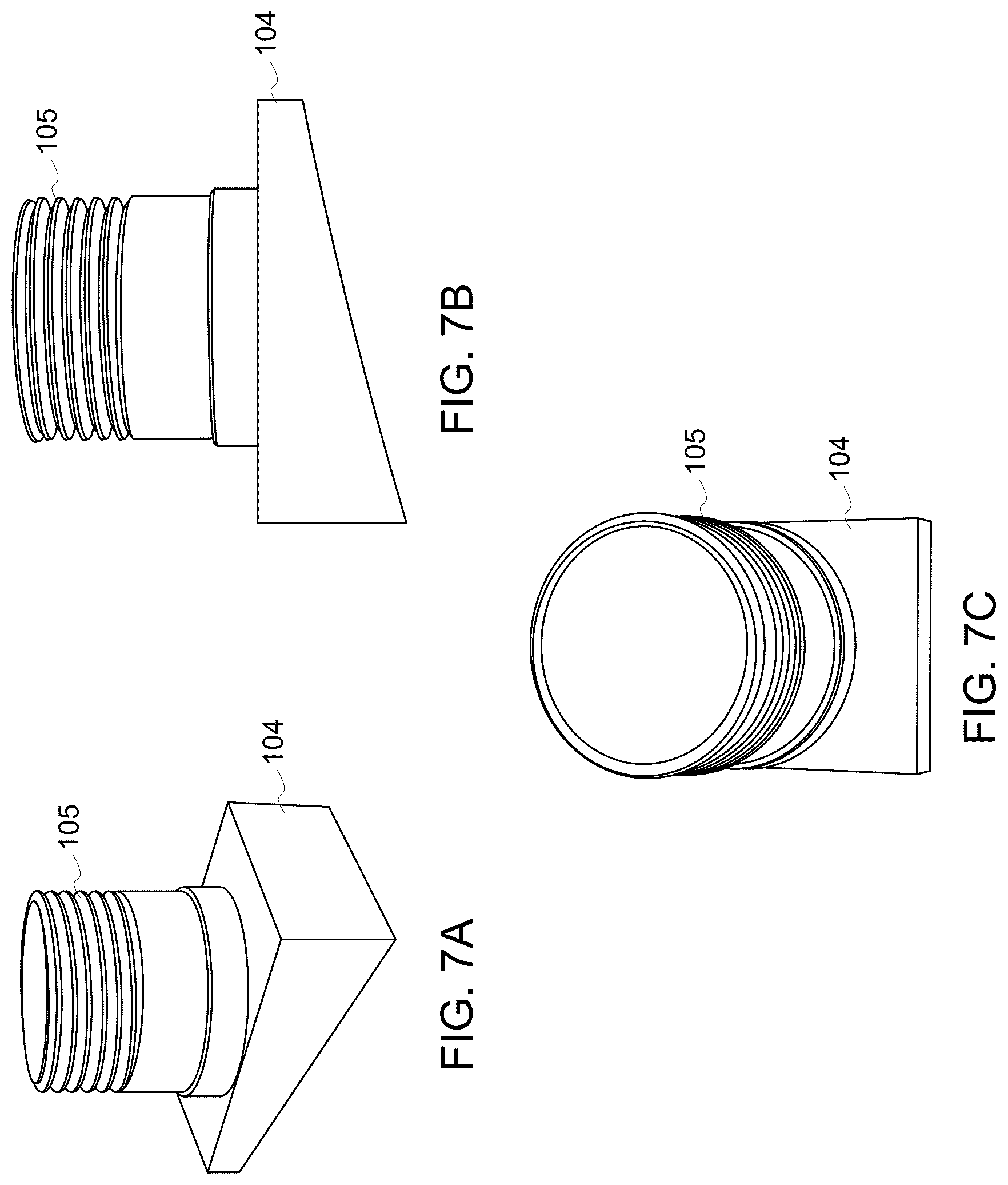 Patent US12339571 Figure 8 – Headrest projector mount and content delivery system