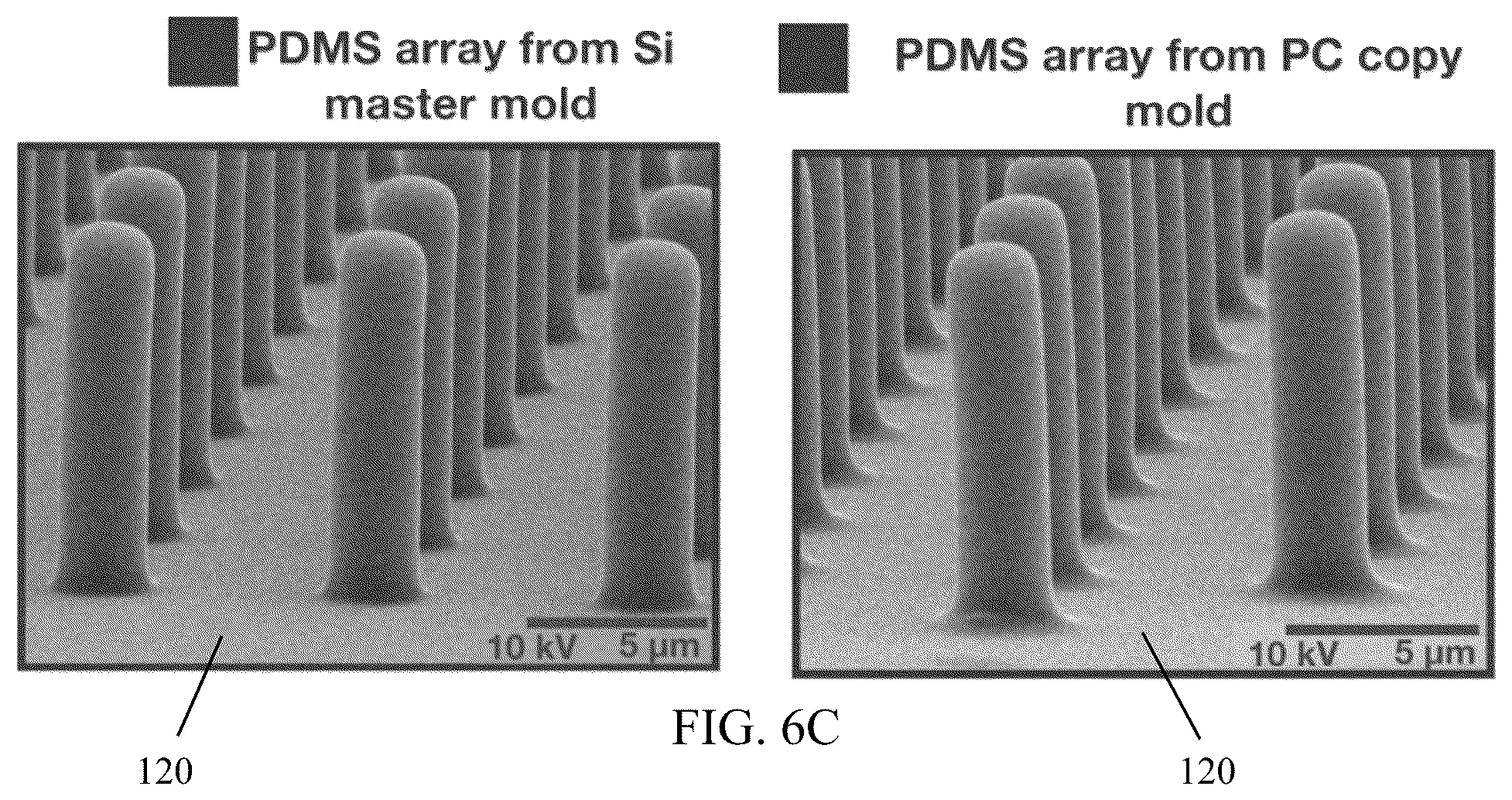 Patent US12339585 Figure 6 – Polycarbonate heat molding for soft lithography