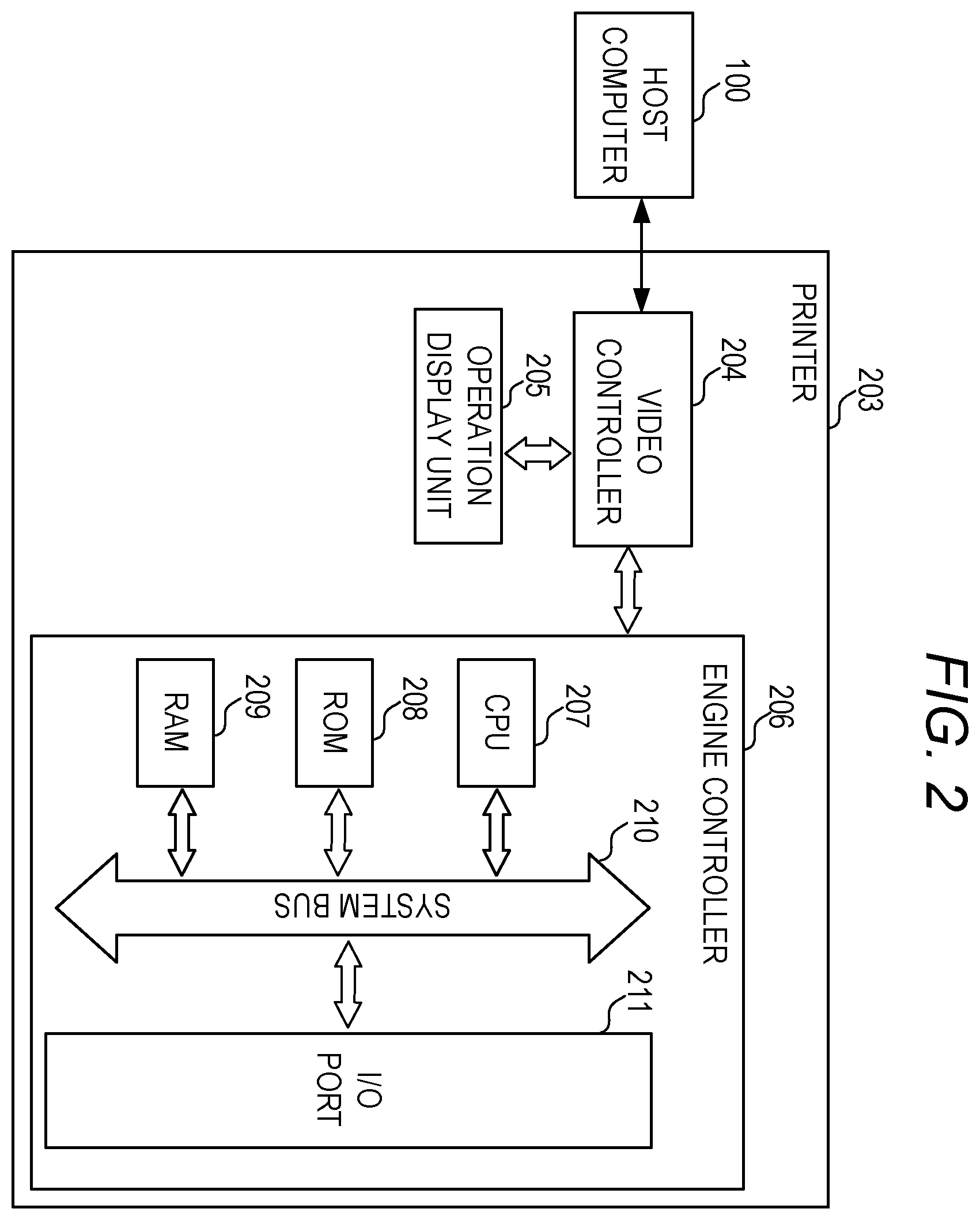 Patent US12339607 Figure 2 – Image forming apparatus