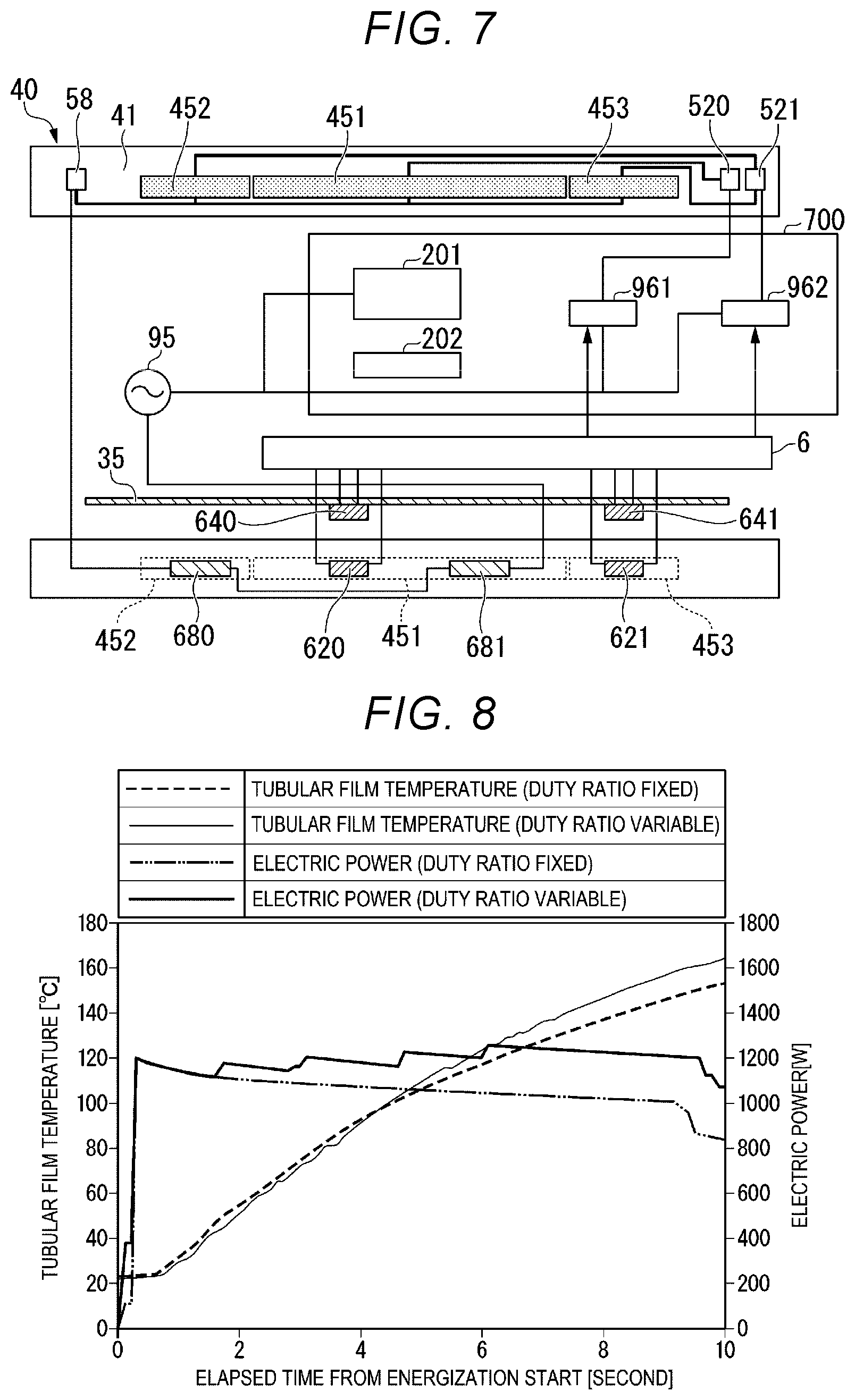 Patent US12339612 Figure 5 – Image forming apparatus with controller for adjusting power supplied to heating element of fixing device based on cumulative prior use metric
