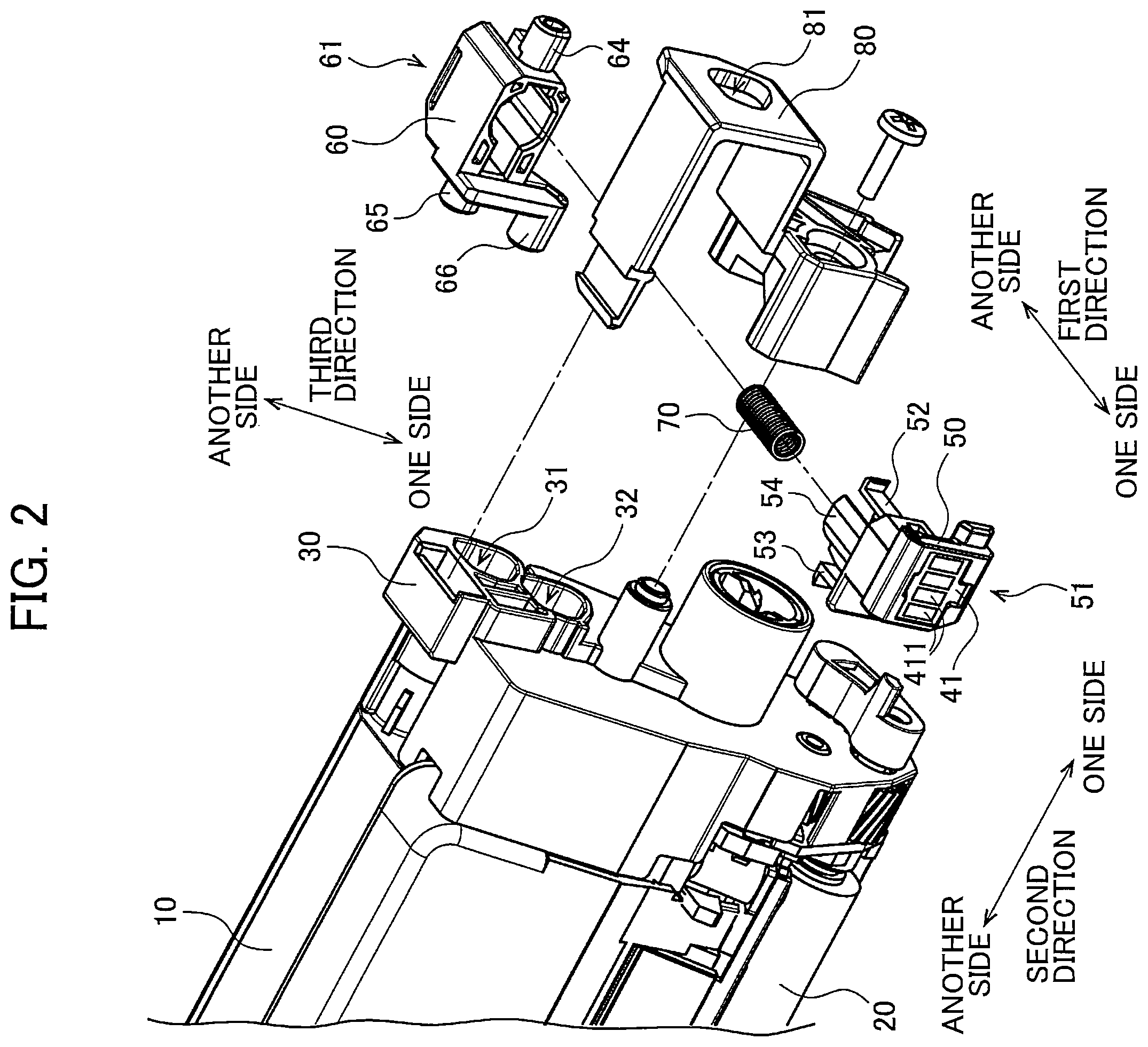 Patent US12339614 Figure 2 – Method for removing and attaching first holder member relative to second holder member supported by housing in cartridge