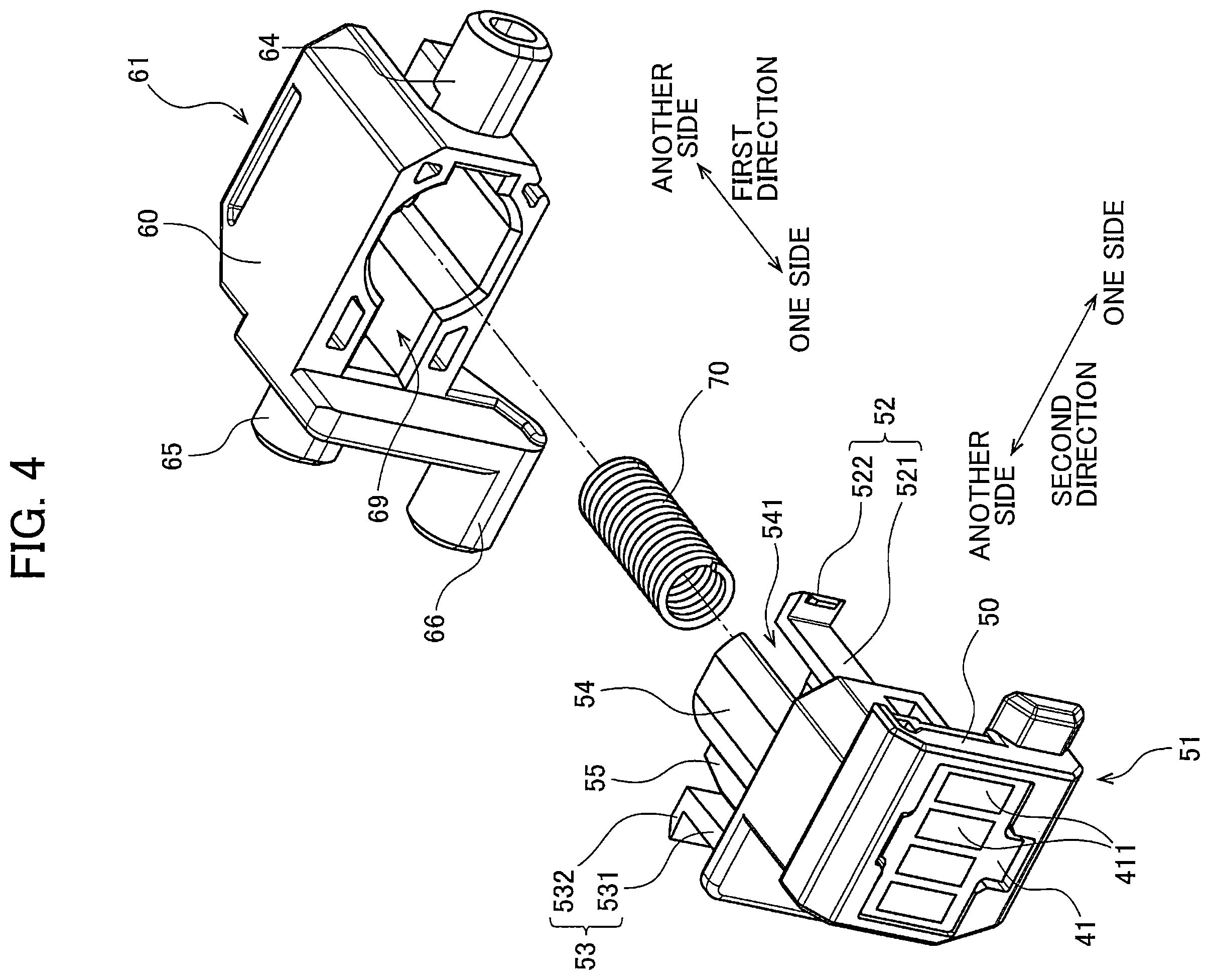 Patent US12339614 Figure 4 – Method for removing and attaching first holder member relative to second holder member supported by housing in cartridge