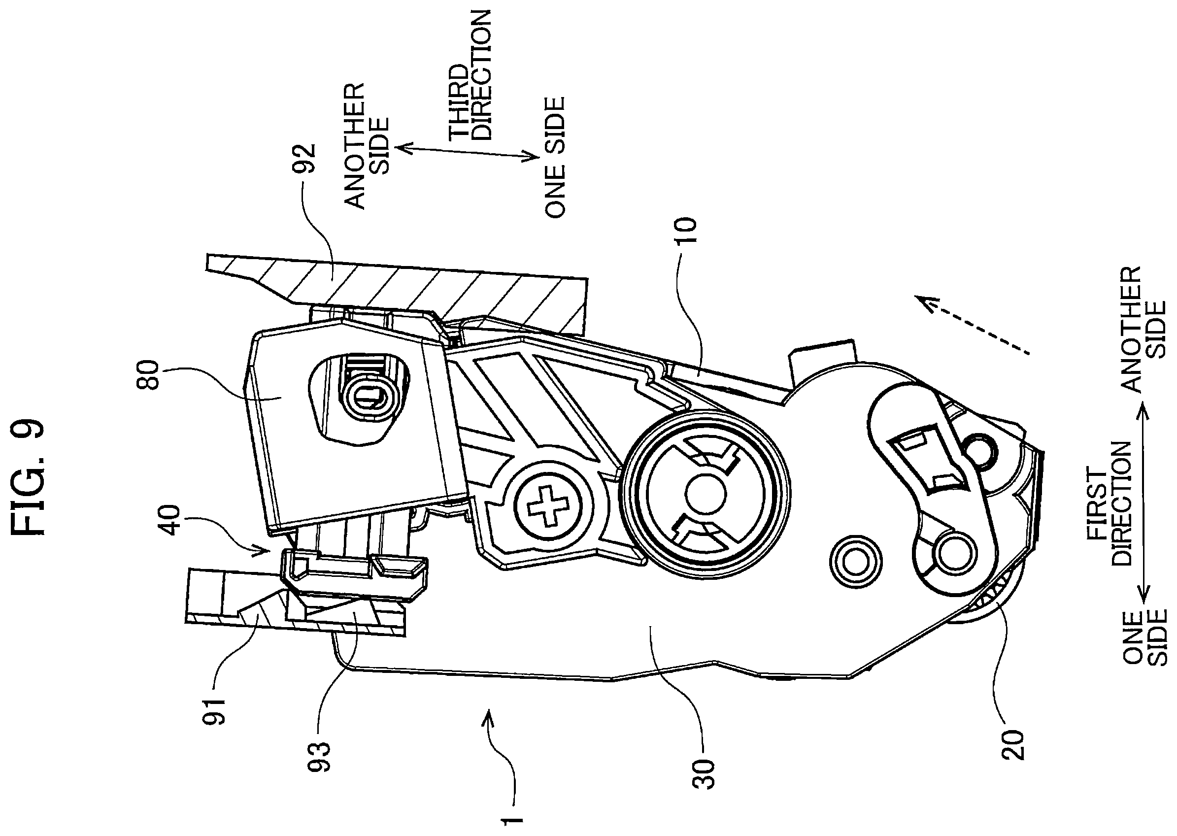 Patent US12339614 Figure 9 – Method for removing and attaching first holder member relative to second holder member supported by housing in cartridge