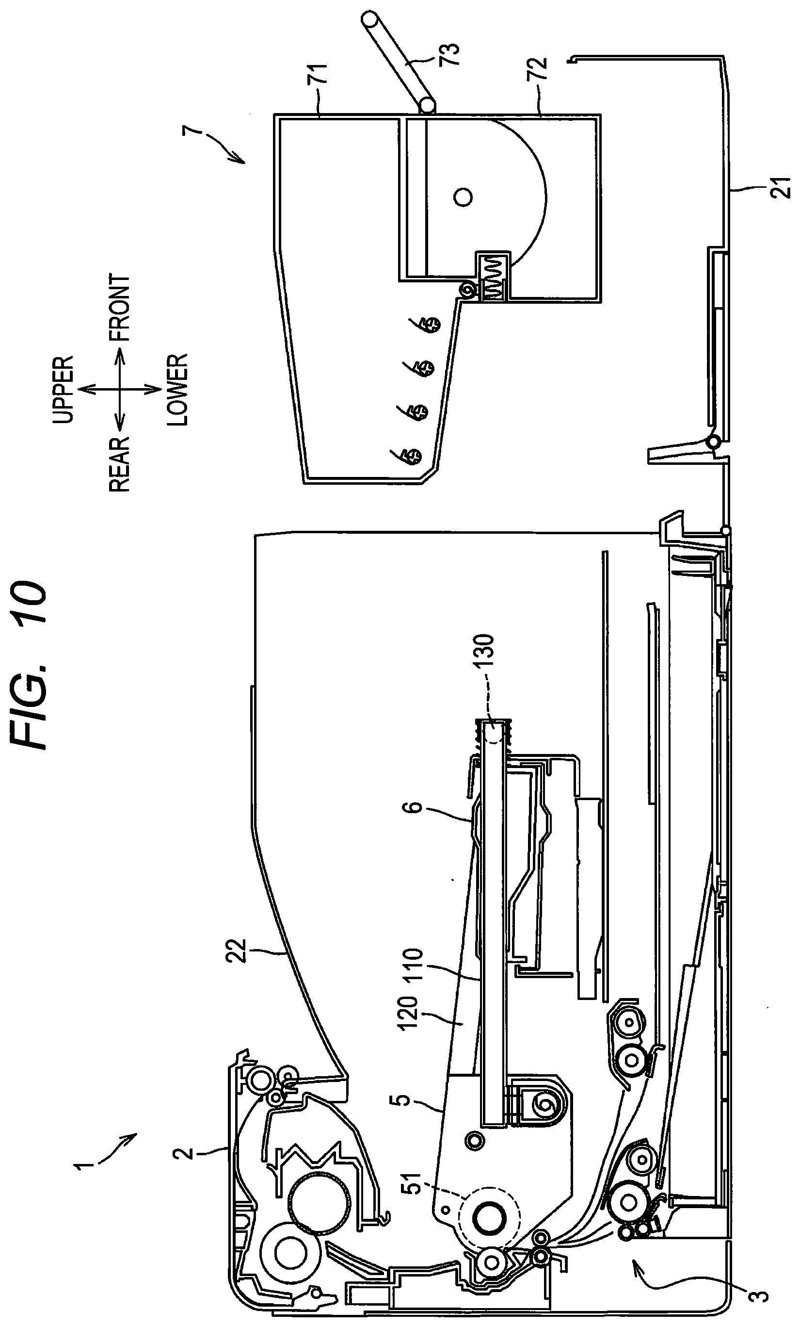 Patent US12339615 Figure 10 – Image forming apparatus