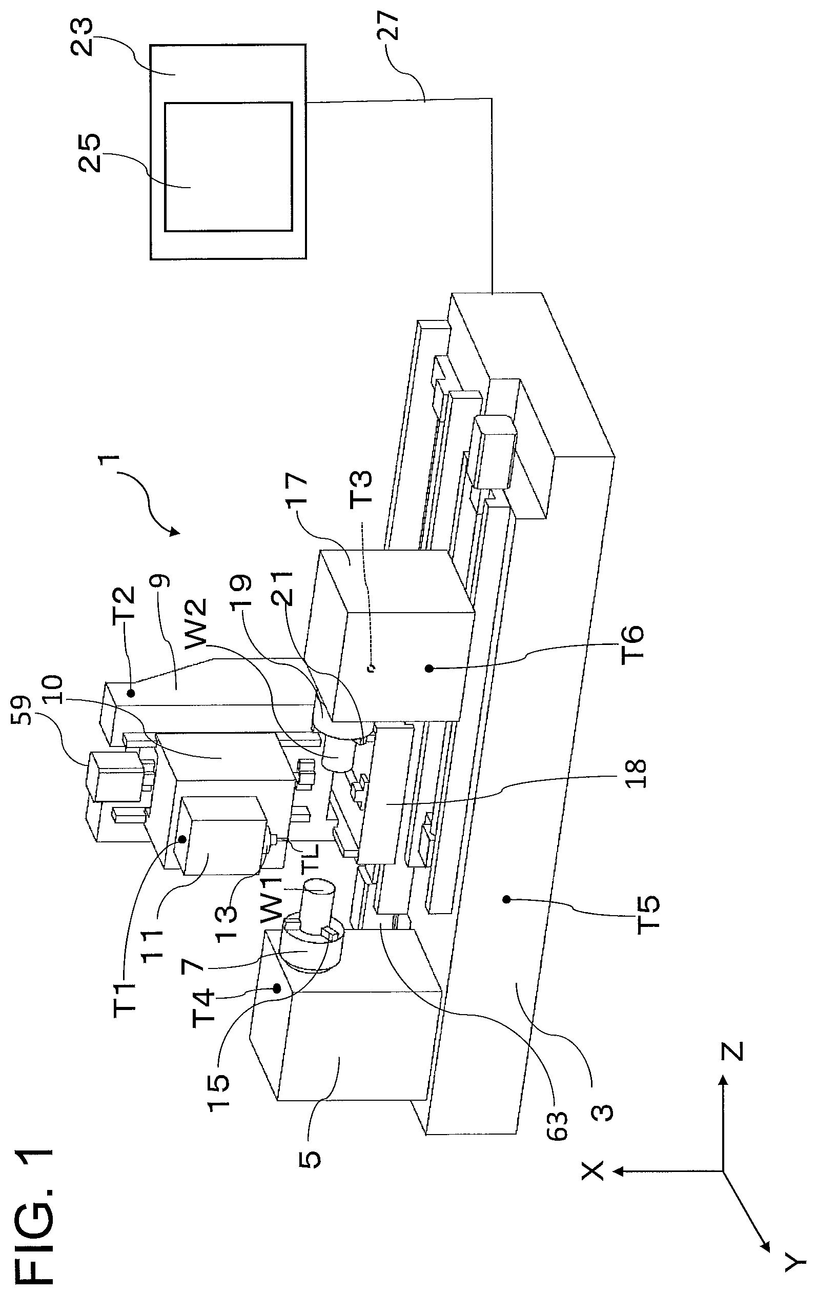 Patent US12339639 — Controller, machine tool, calculation method, and non-transitory computer readable storage medium — Figure 1