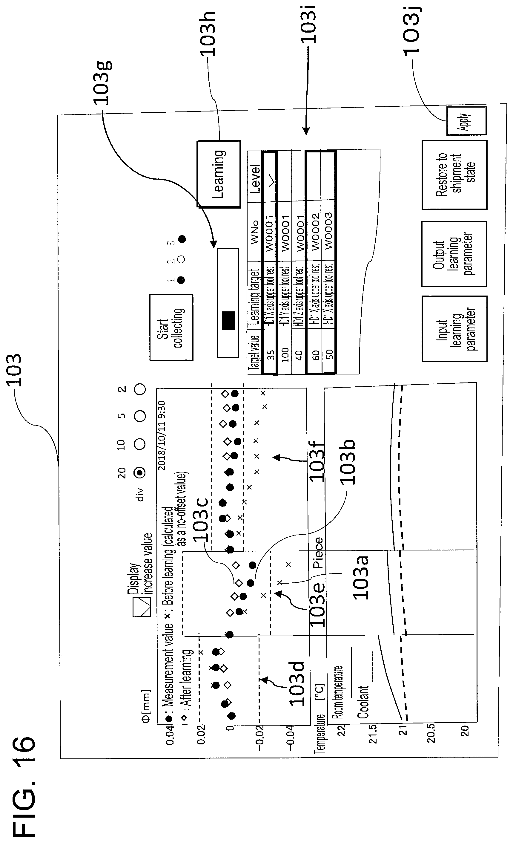 Patent US12339639 Figure 16 – Controller, machine tool, calculation method, and non-transitory computer readable storage medium