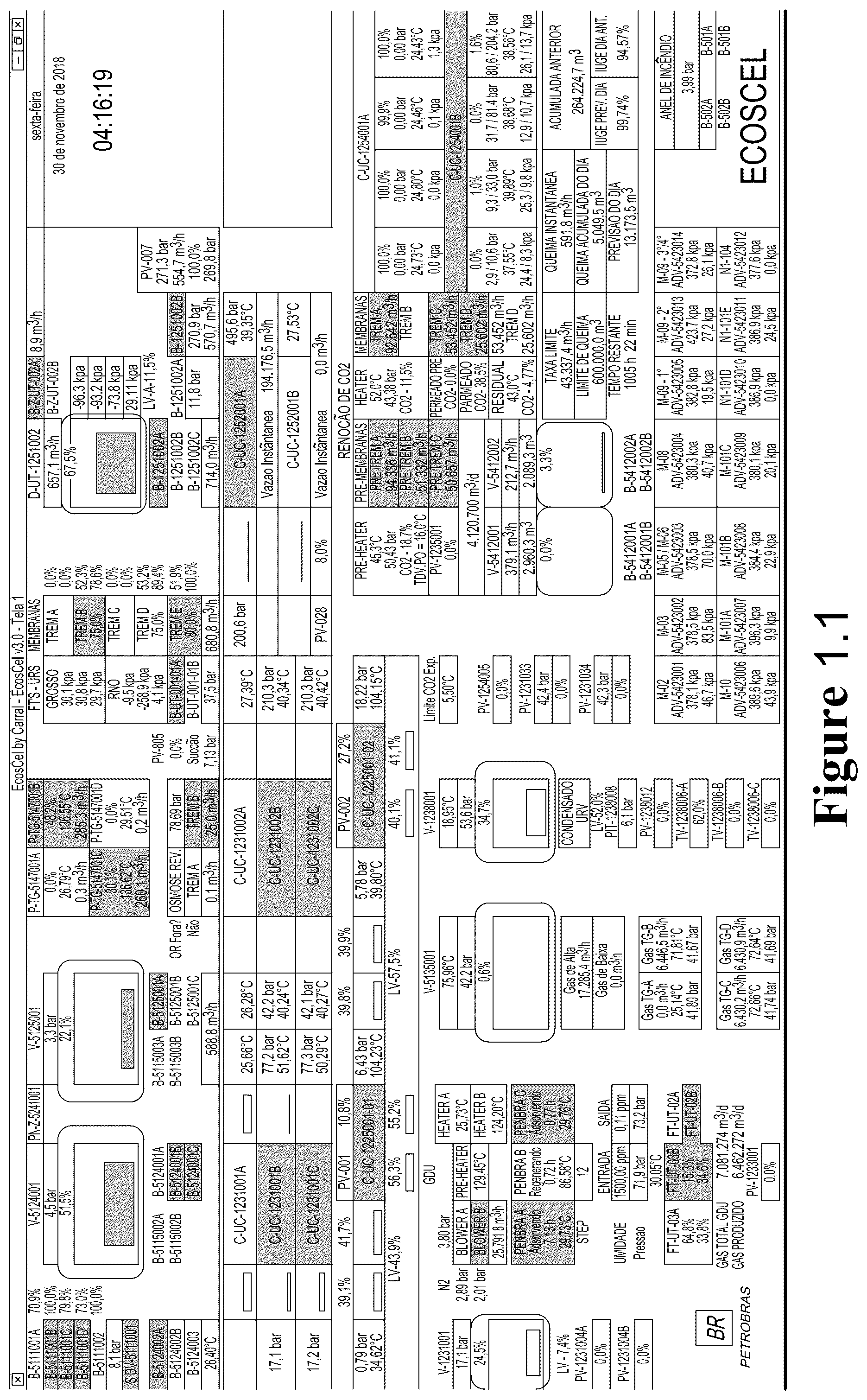Patent US12339640 Figure 1 – Supervisory system for monitoring variables of a process plant