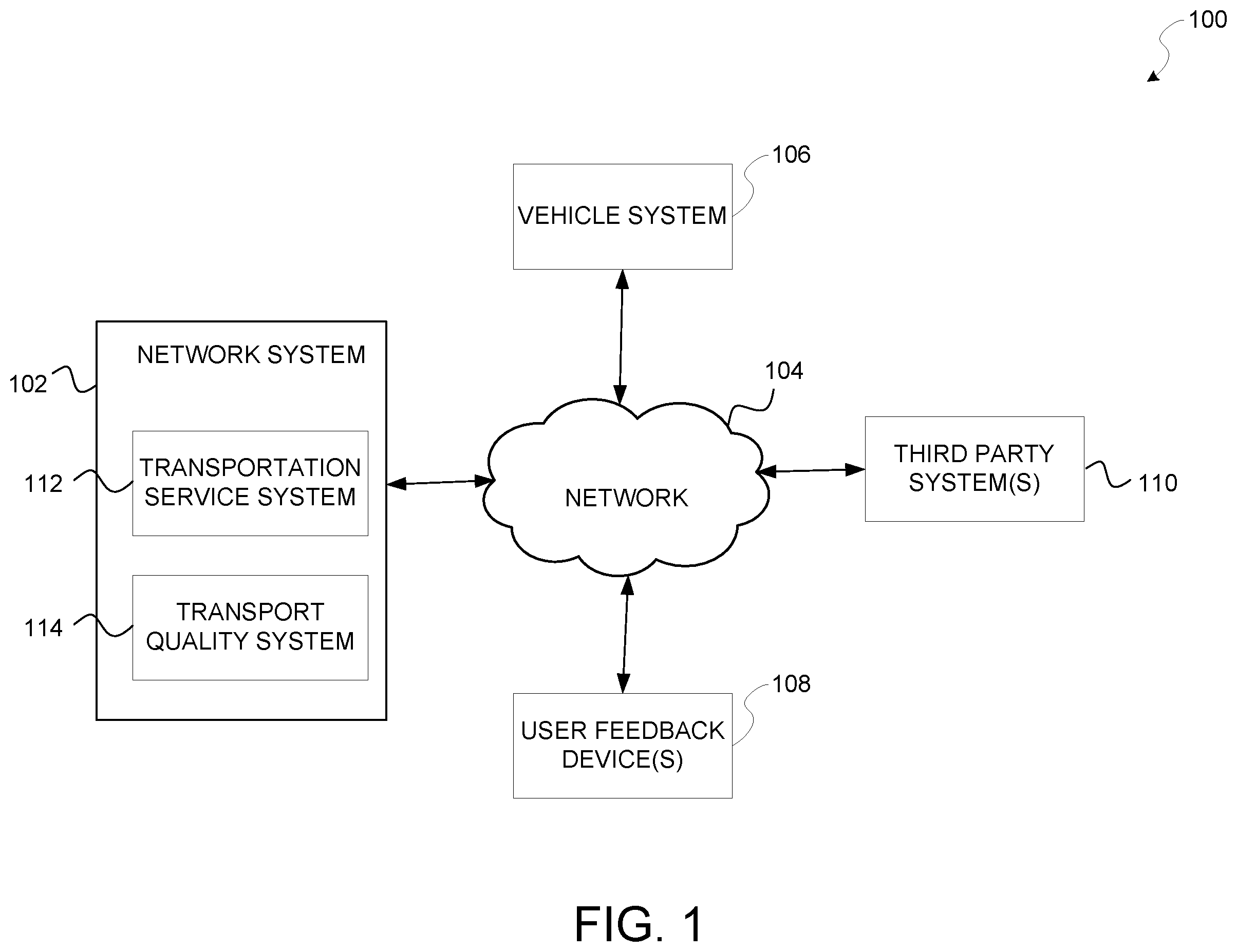 Patent US12339661 — Aerial ride quality improvement system using feedback — Figure 1