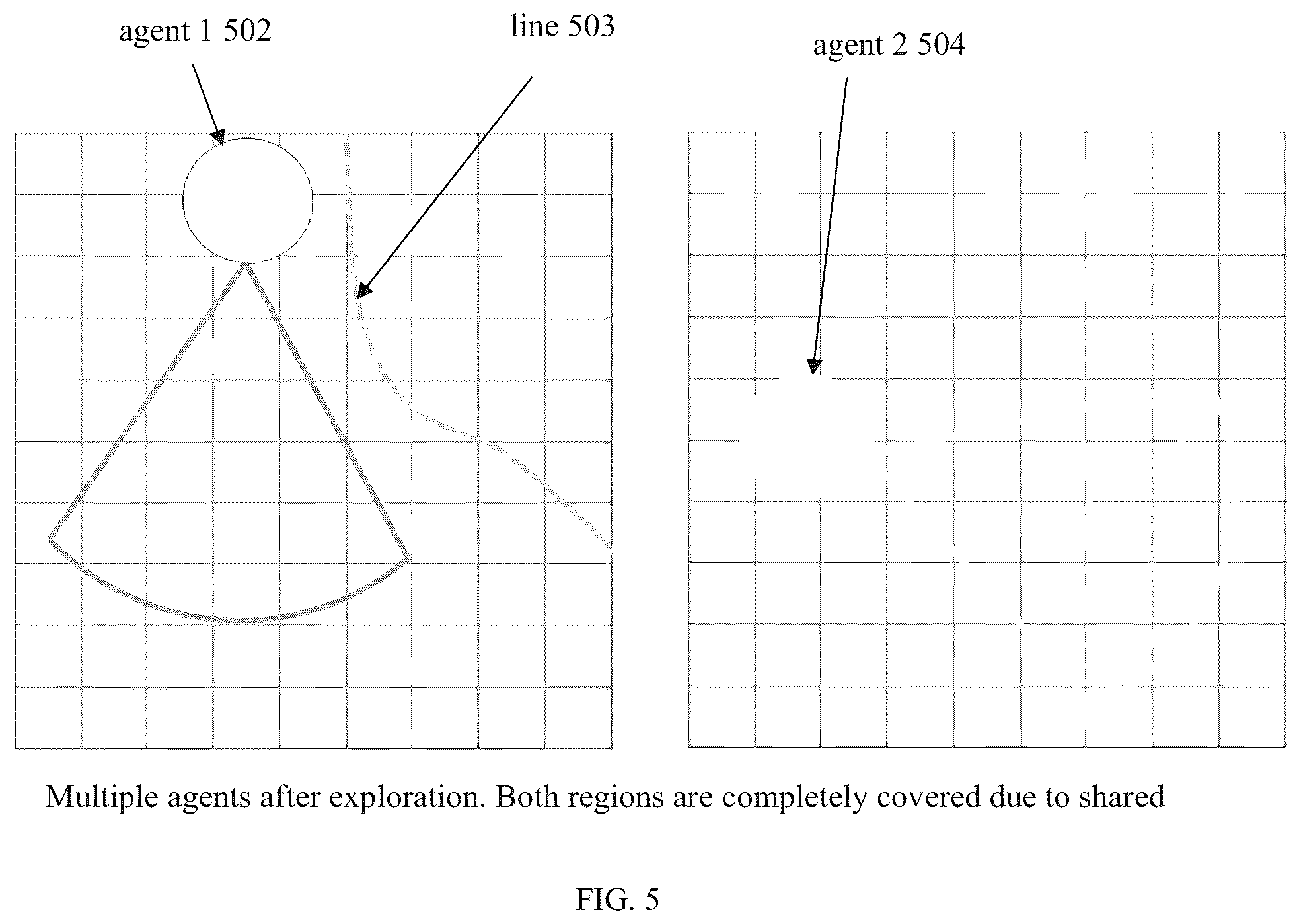 Patent US12339667 Figure 5 – Autonomous mobile robots for coverage path planning