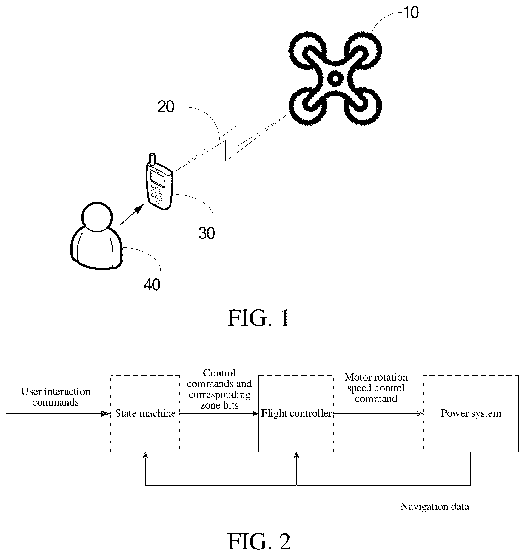 Patent US12339672 Figure 1 – Method for protection unmanned aerial vehicle and unmanned aerial vehicle