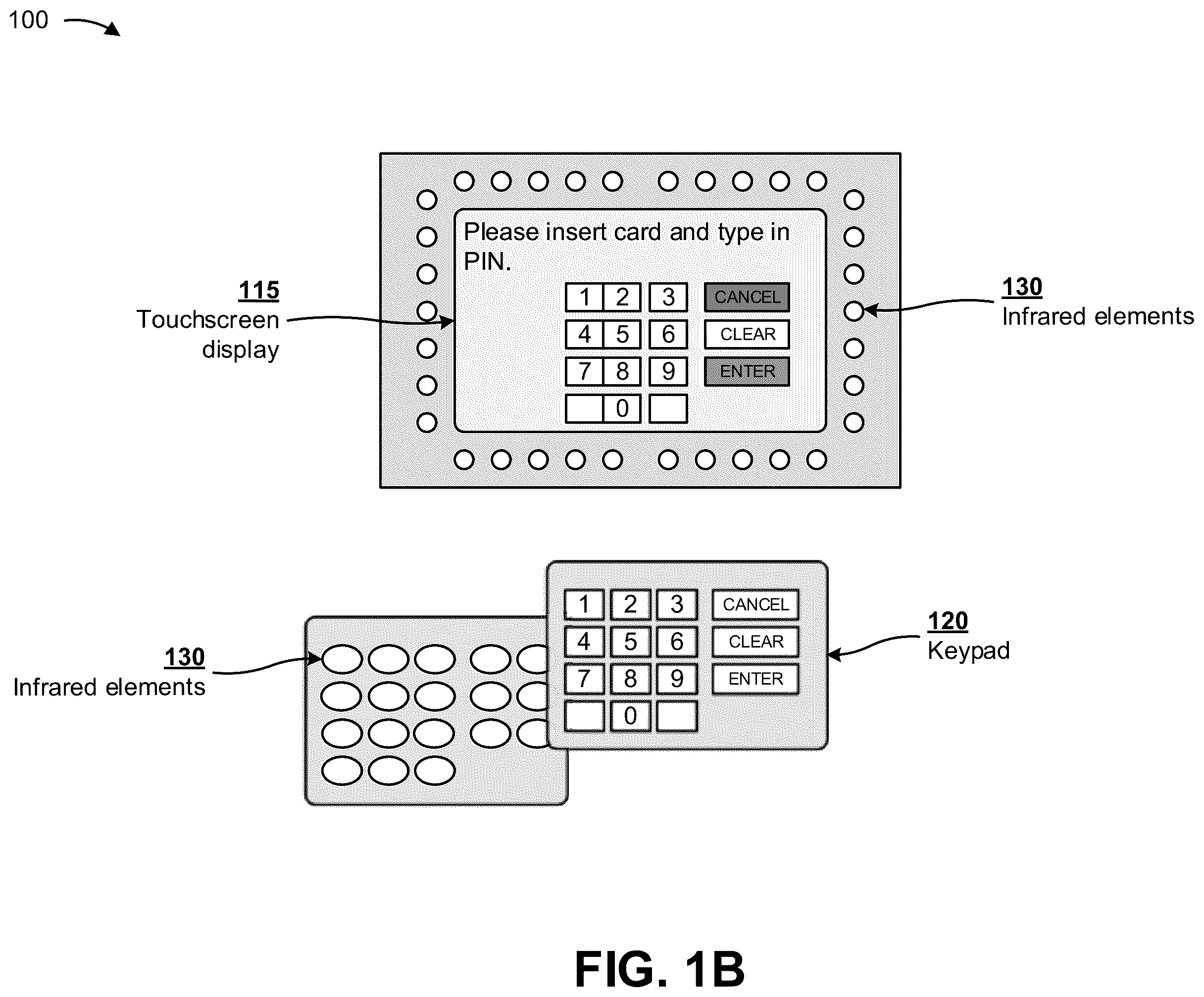 Patent US12339680 Figure 2 – Preventing image or video capture of input data provided to a transaction device