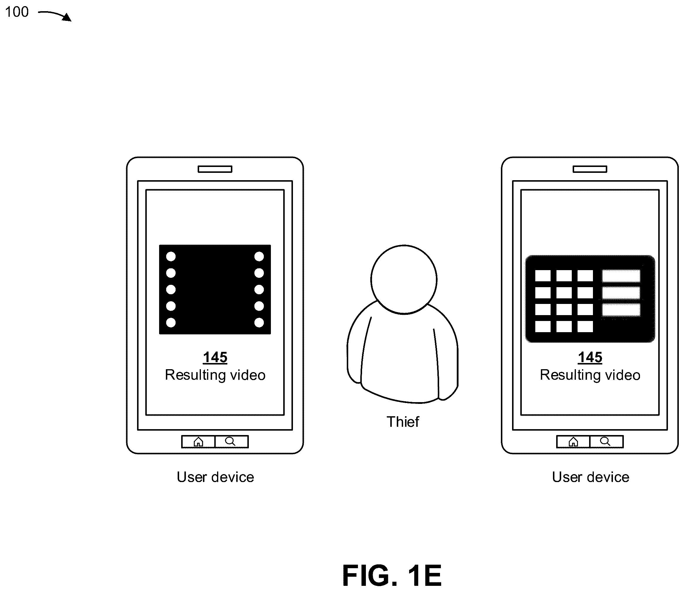 Patent US12339680 Figure 5 – Preventing image or video capture of input data provided to a transaction device