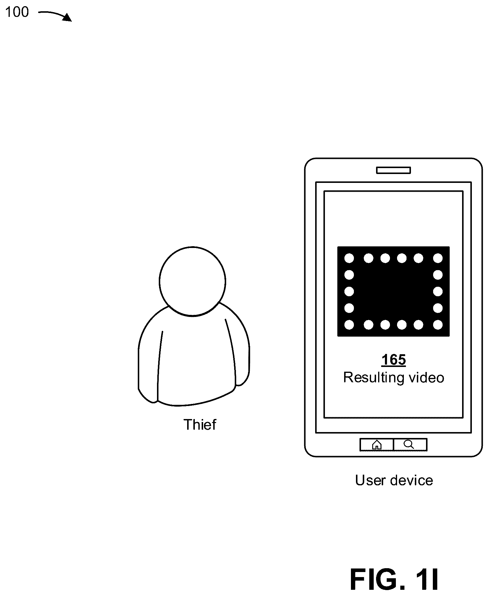 Patent US12339680 Figure 9 – Preventing image or video capture of input data provided to a transaction device